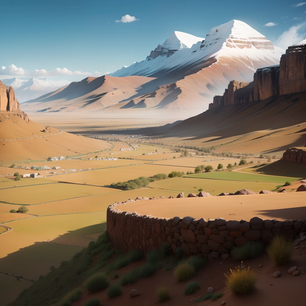 Lesotho landscape,