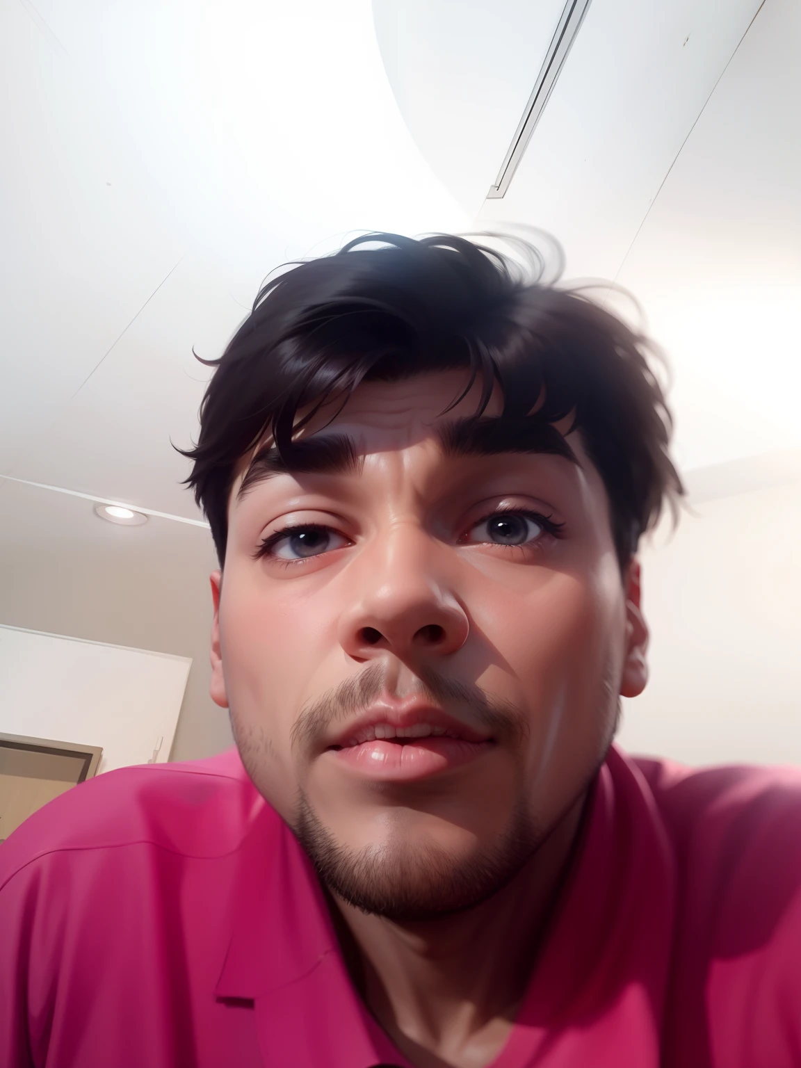 Change background and make him cartoon