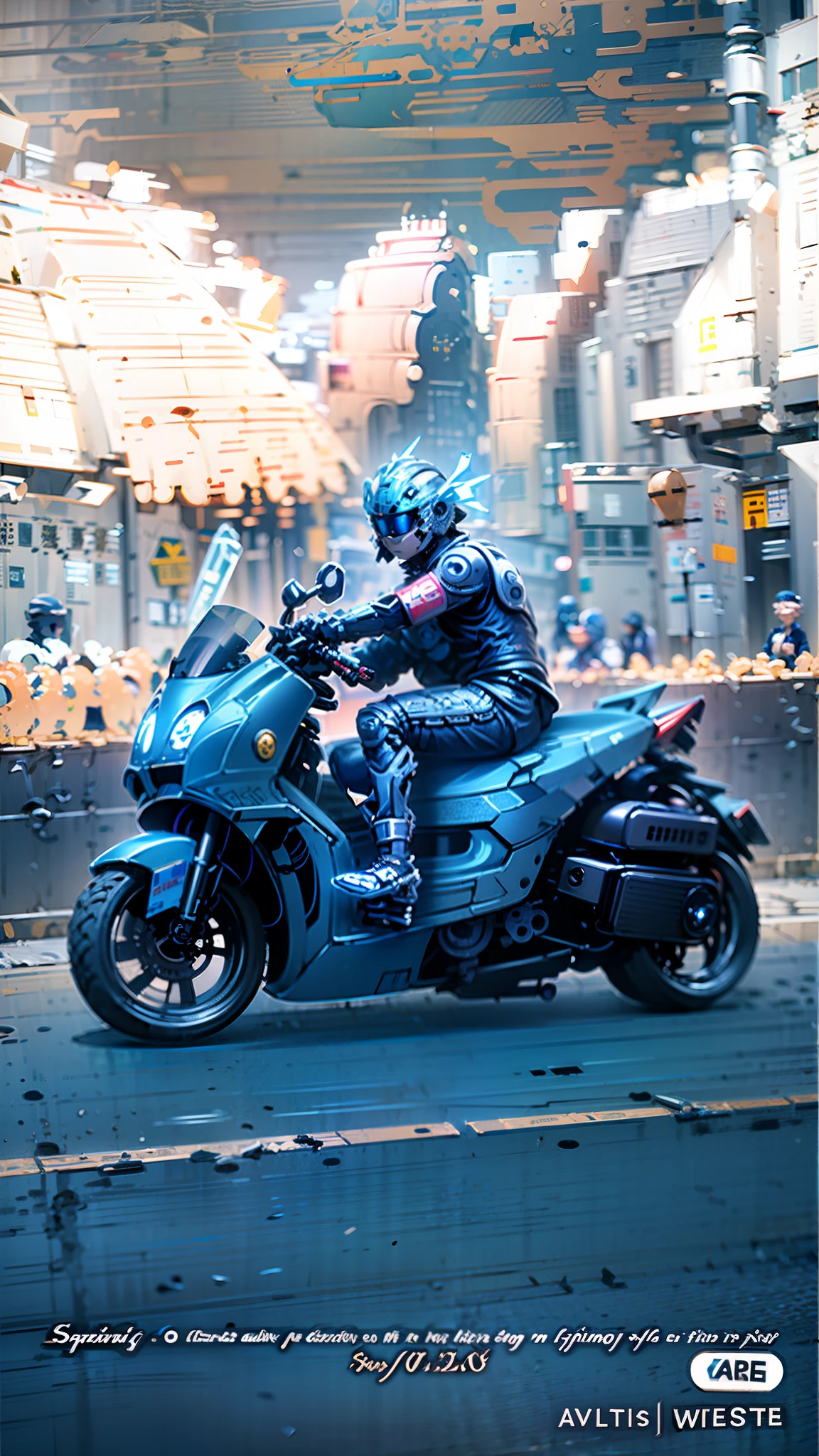 arafed man in a helmet and protective gear on a motorcycle, point of view of visor wearer, helmet on face, wearing helmet, reflection of phone in visor, wearing a round helmet, beautiful blue armet helmet, wearing a helmet, motorcycle helmet, holding helmet, helmet visor smashed, snout under visor, without helmet, modern helmet