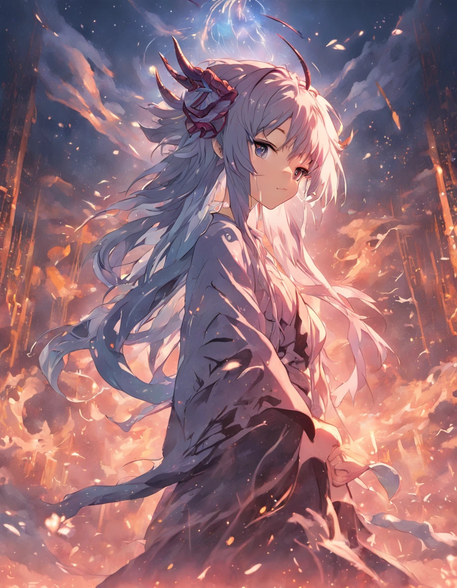 National style,ultra-realistic realism,magia,Fusion,mythological beasts,Mountain and Sea Sutra,shadowing,anime big breast