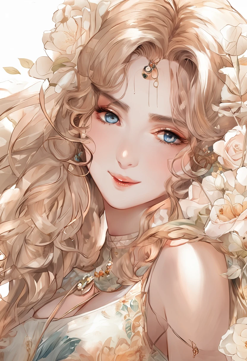 (8k,RAW photos,best qualtiy,tmasterpiece:1.2),(realisticlying,photograph realistic:1.37),hyper-detailing,超高分辨率,1个Giant Breast Girl,looking at viewert,beautifull detailed face,ssmile,smal,(Small chest and thin waist:1.3),The shirt,Beautiful Details Skin,skin textures,Floating hair,profesional lighting,Read a book and drink tea,The years are quiet