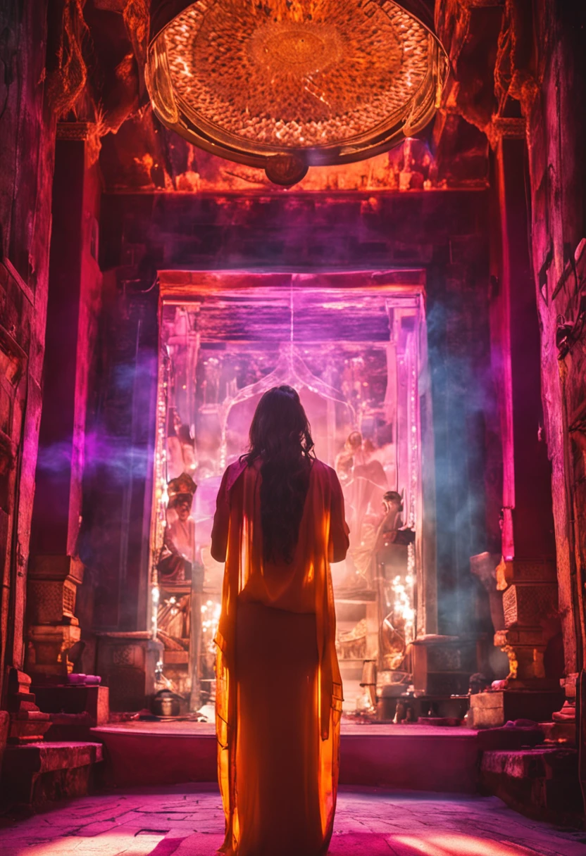 a hot girl praying to god