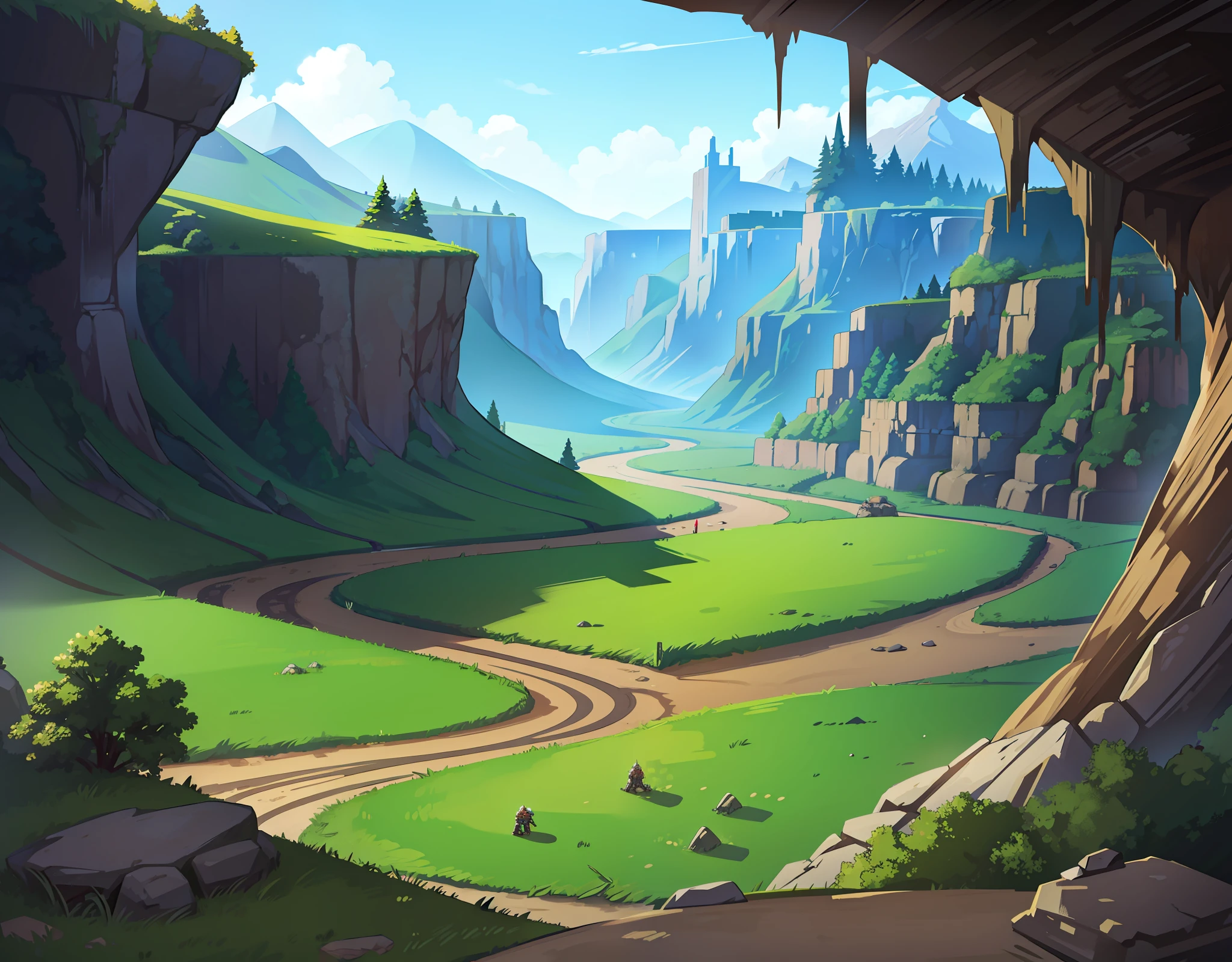 cave, battlefield background, game background, 2d game background, mud, rpg, Ruined King Game, mobile rpg, mobile game background, clear design