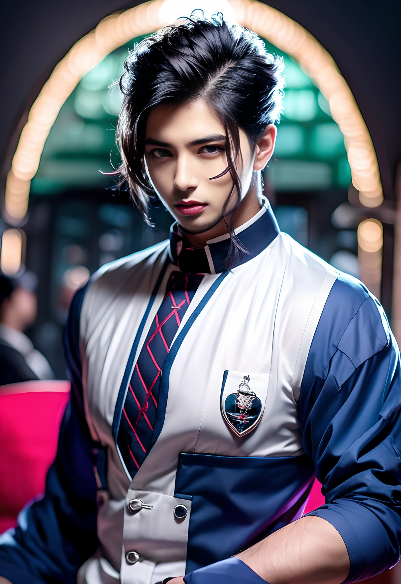 Pakistani boy,handsome,good looking,blue eyes,balck suit,hair style,atitud,