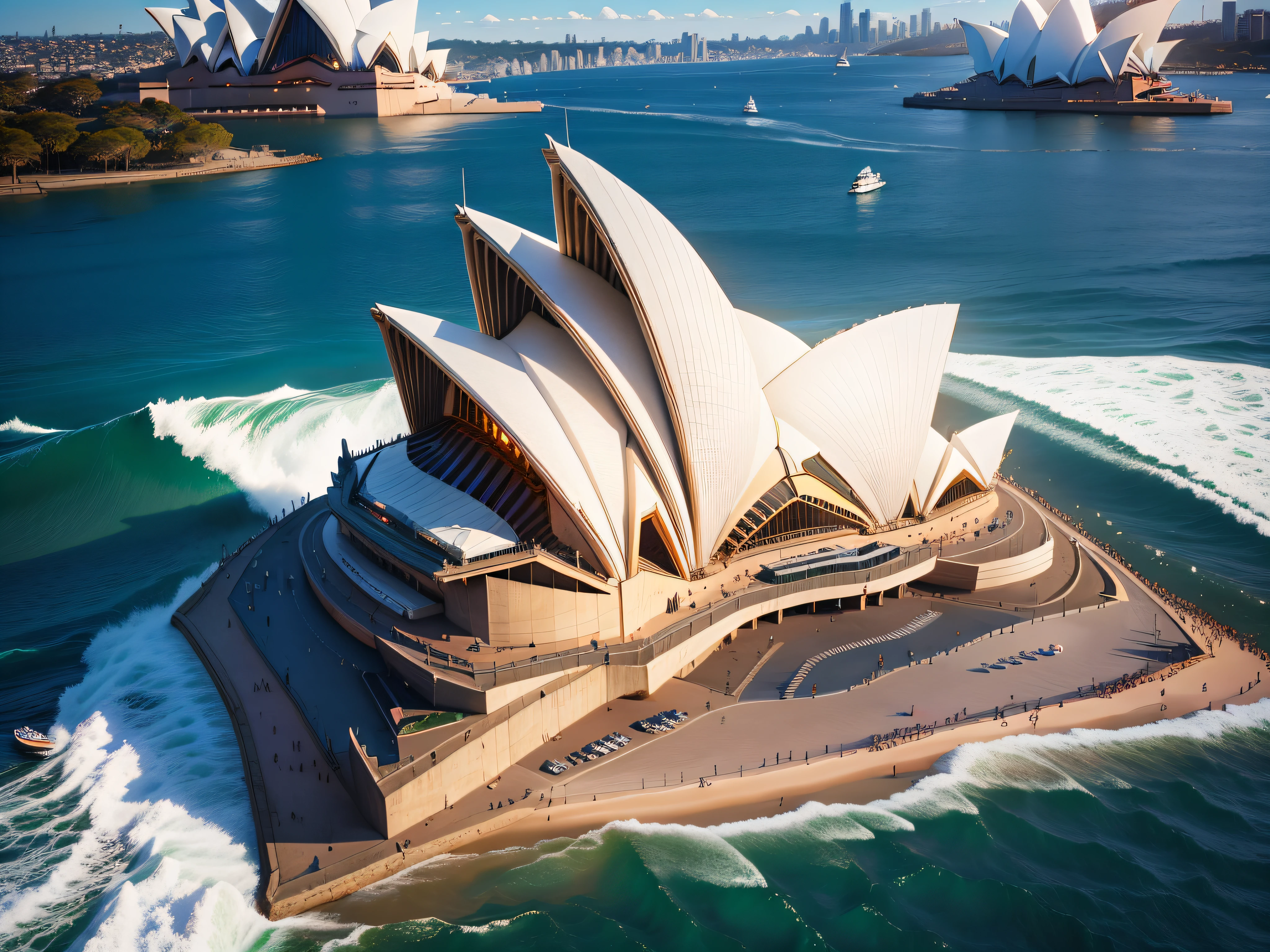 Sydney Opera House, Sydney, Australia: Known for its unique sail-like architecture, the Sydney Opera House is a cultural icon and a hub for performing arts.