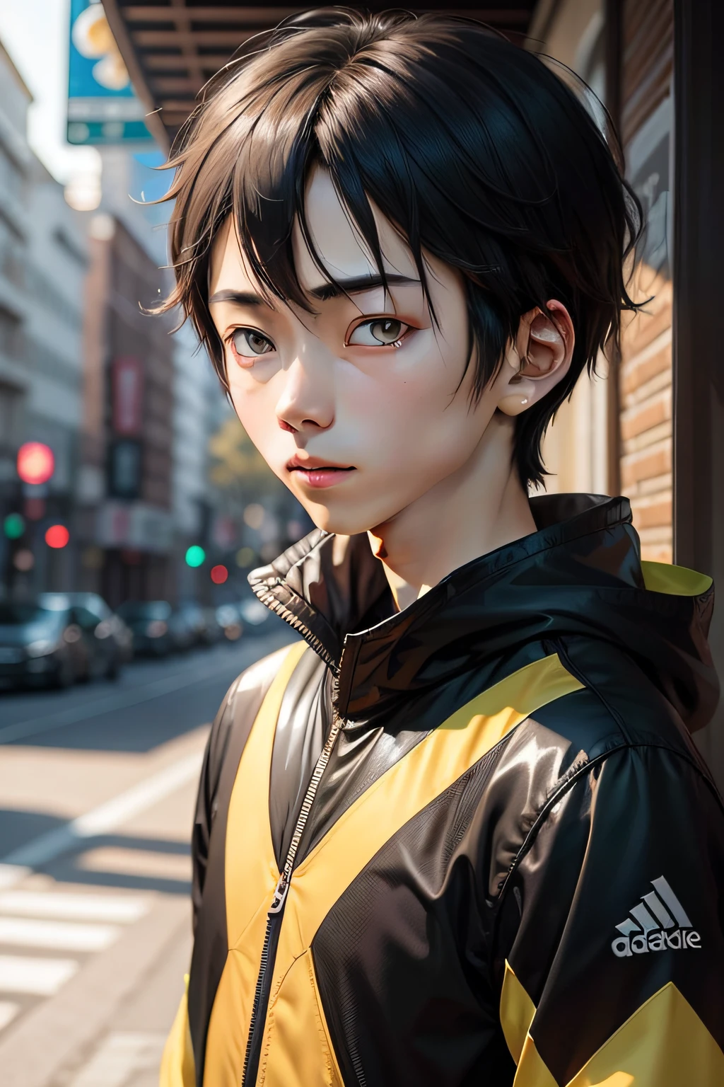 Hanyu Yuzuru,A half body,Face ahead