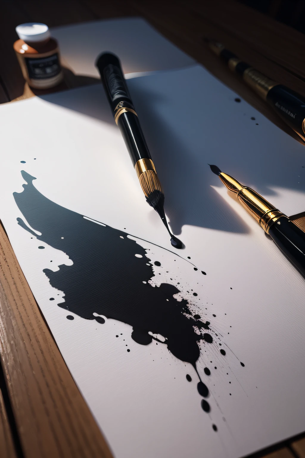 The dynamic beauty of ink painting