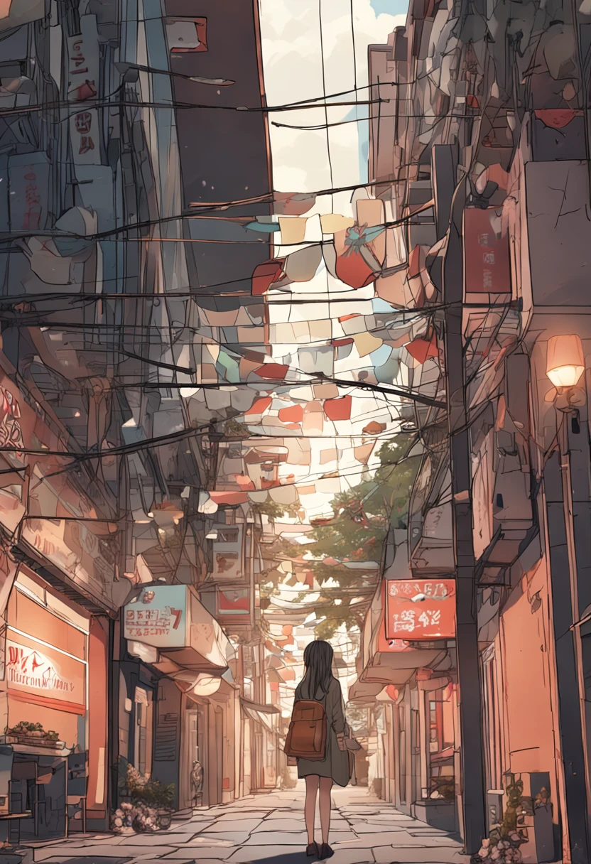 Beautuful Women、suits、Computer work、wears glasses、Brown hair、Maki Nishiyama、a smile、building、cafes、Adults