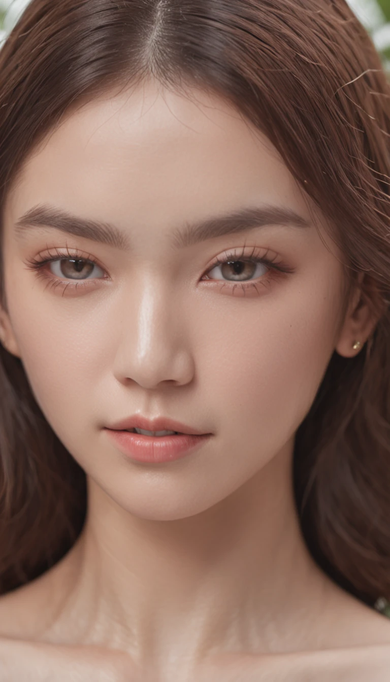 top-quality、​masterpiece、超A high resolution、Full body portrait、(Photorealsitic:1.4)、Raw foto、One woman in the world、Detailed facial texture、Cool summer beach in Bikini、