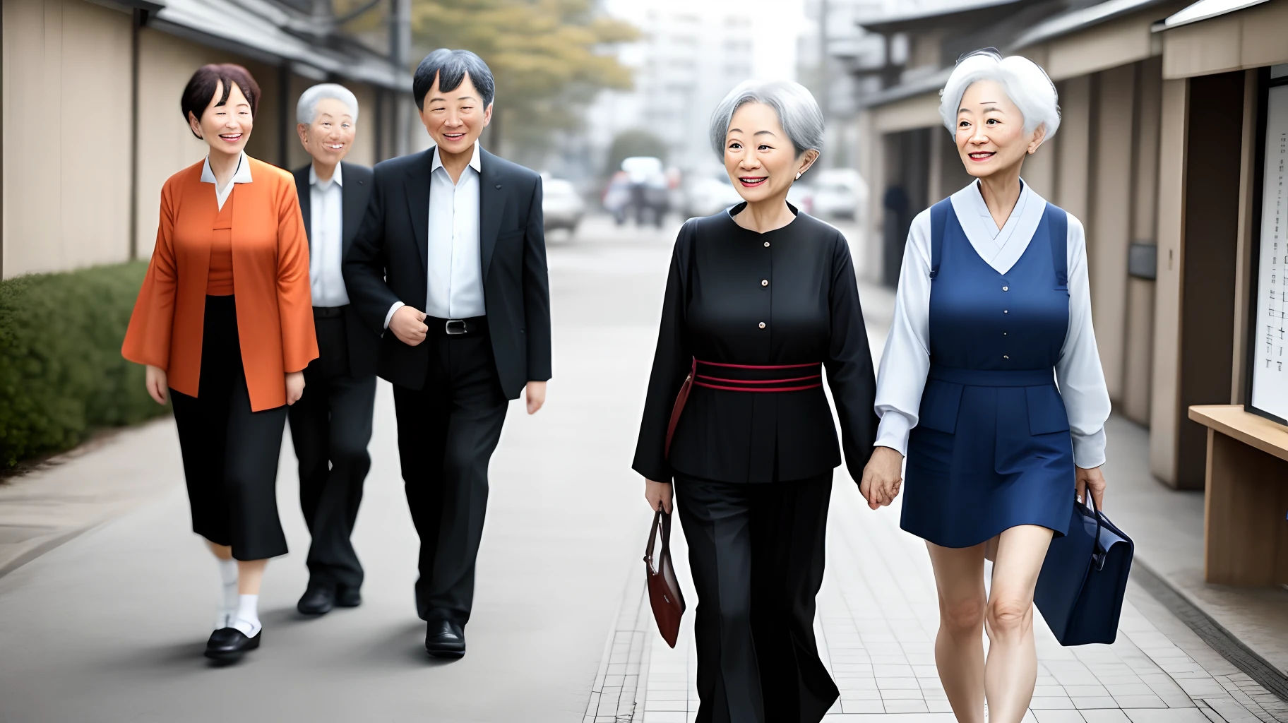 quadratic element，Older mature women，校服，In love