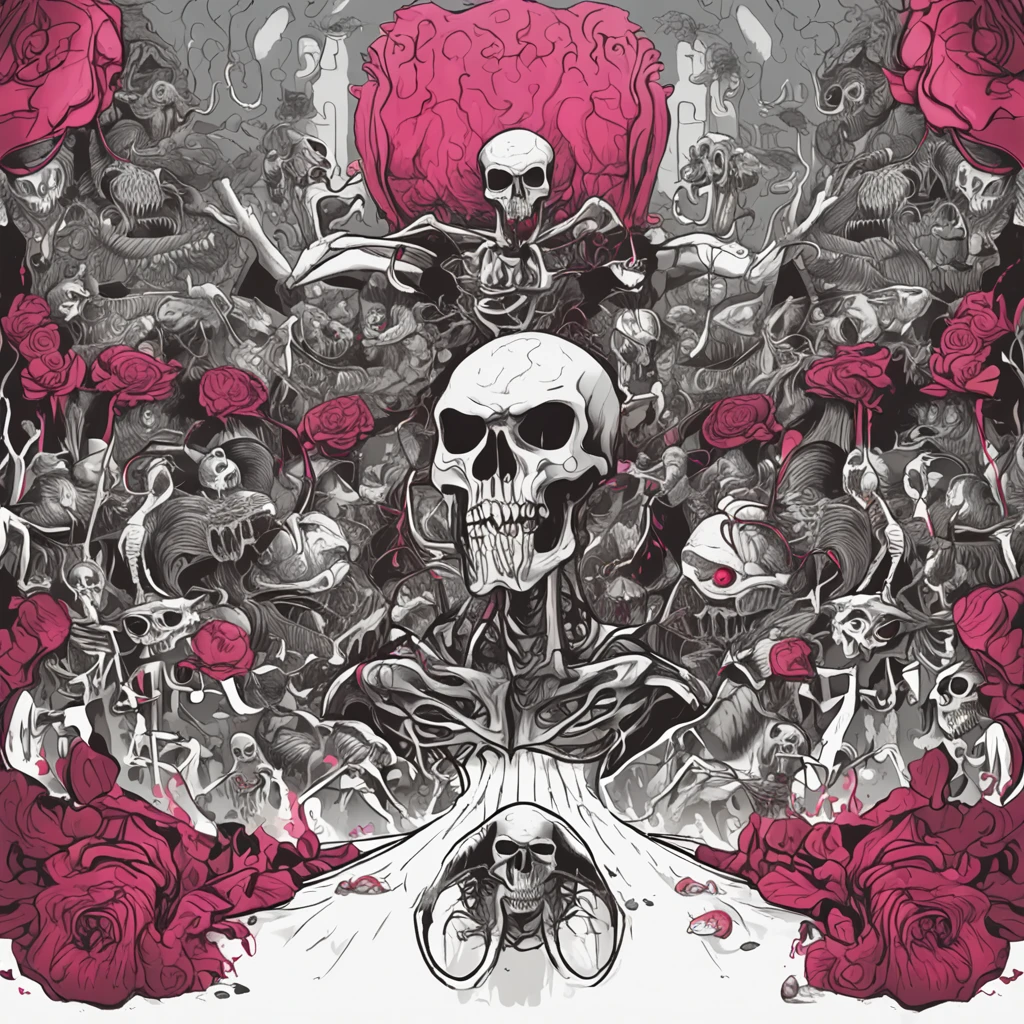 skelleton,flesh and blood,tentaculata,The eye,The mouth,Fusion,terroral