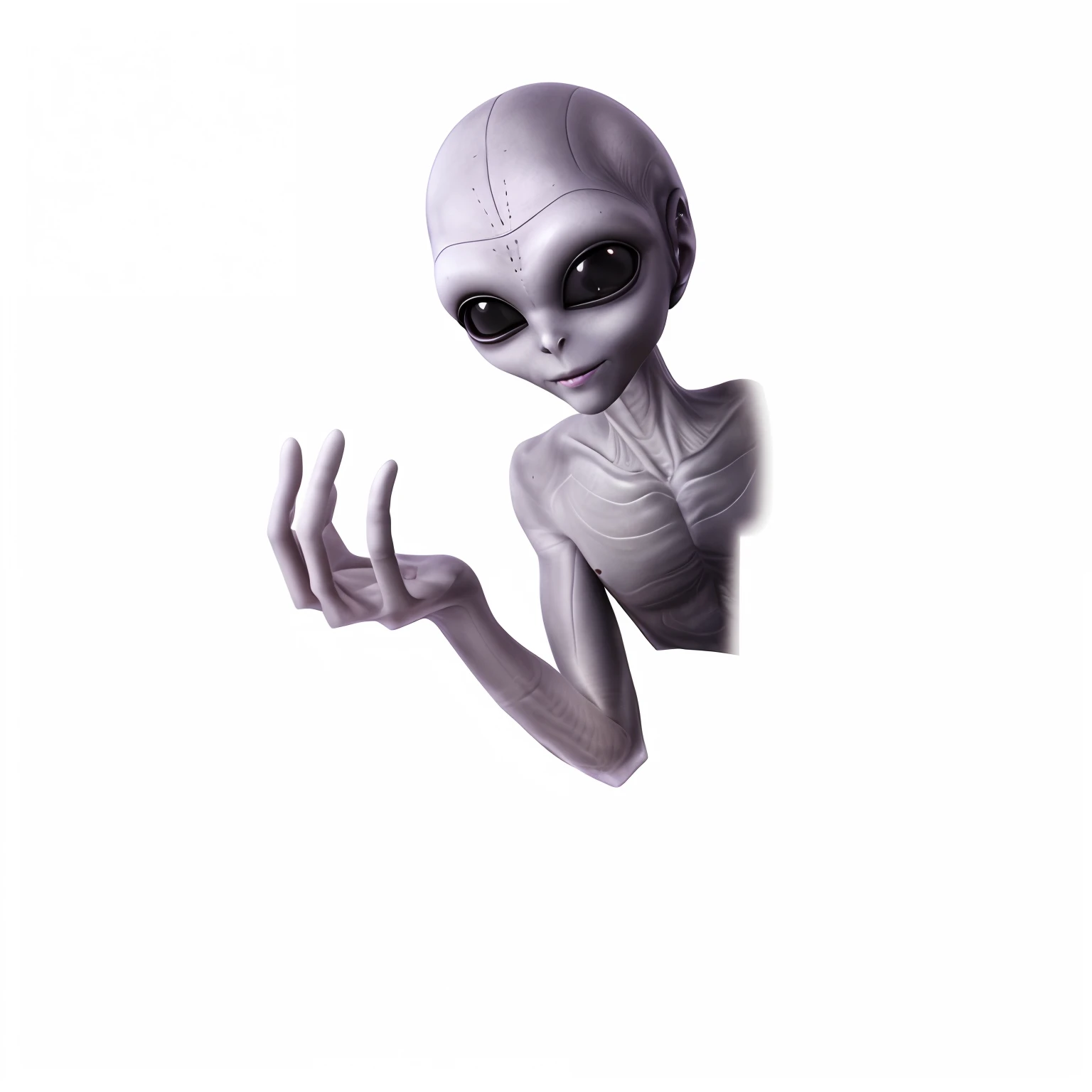 There is a black-and-white photo of an alien raising his hand, gray alien, gray alien, gray alien, Alien gray, extraterrestrials reach for him, alien looking, portrait of a grey alien, space alien, An alien. angled jaw, An alien, realistic alien, Extraterrestrial, extraterrestial, Artistic aliens