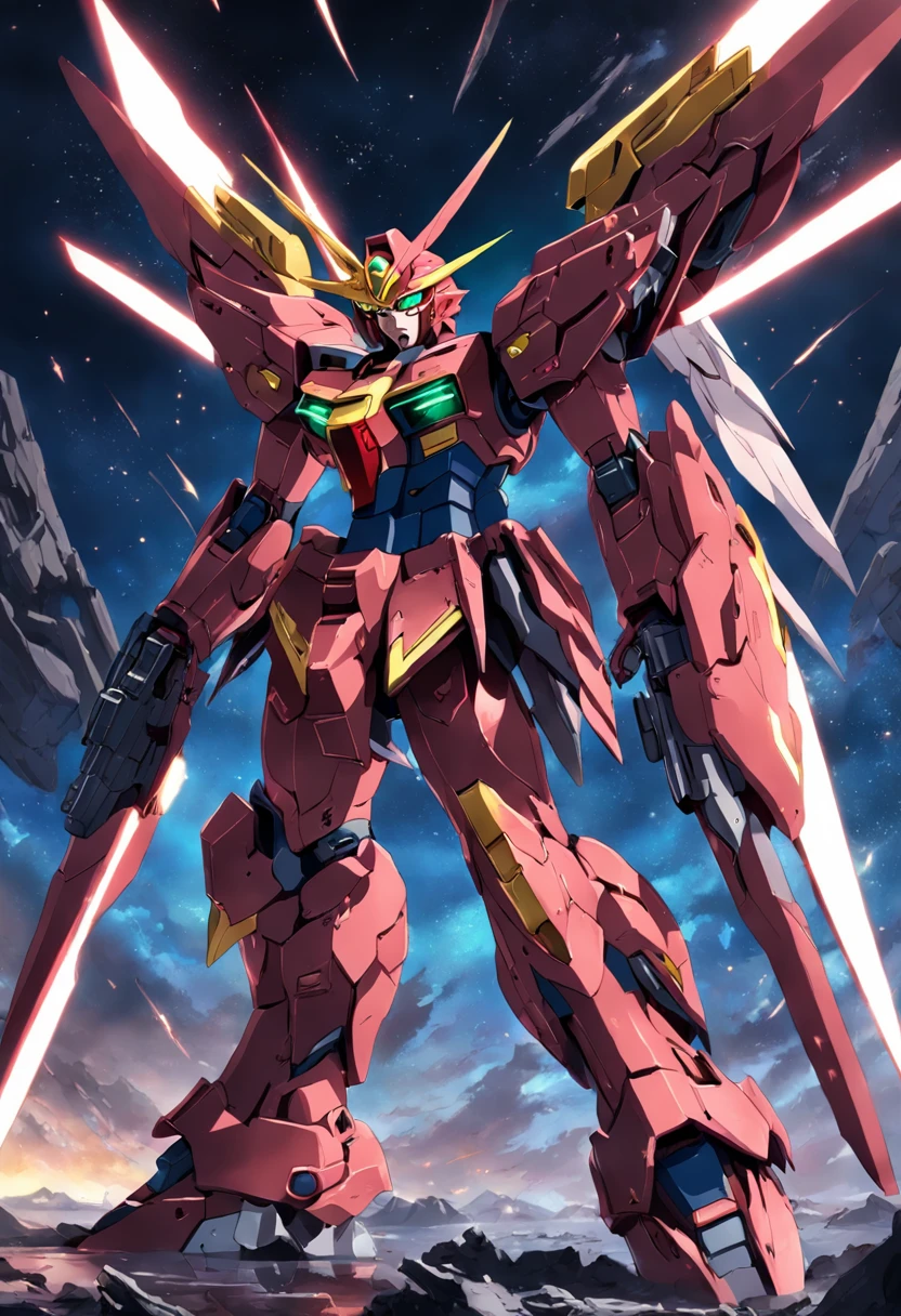 Gundam Epyon fused with Gundam Heavy arms