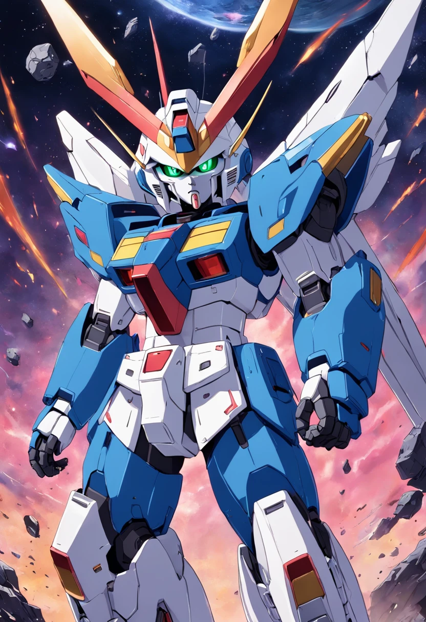 A gundam based on megaman