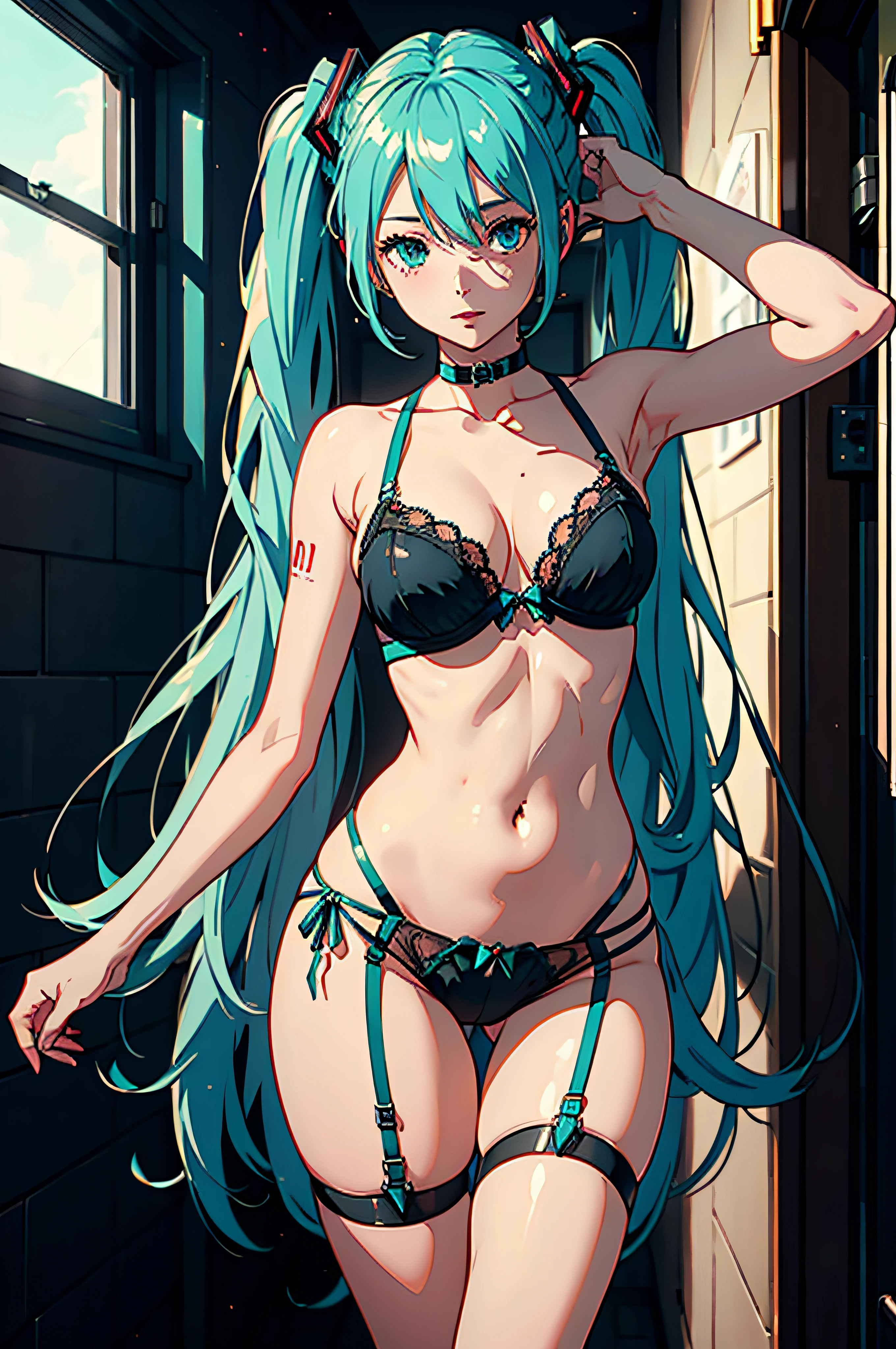 The world is mine - Hatsune Miku Hatsune Miku sexy, lingerie, excelente qualidade, full hd, high definition