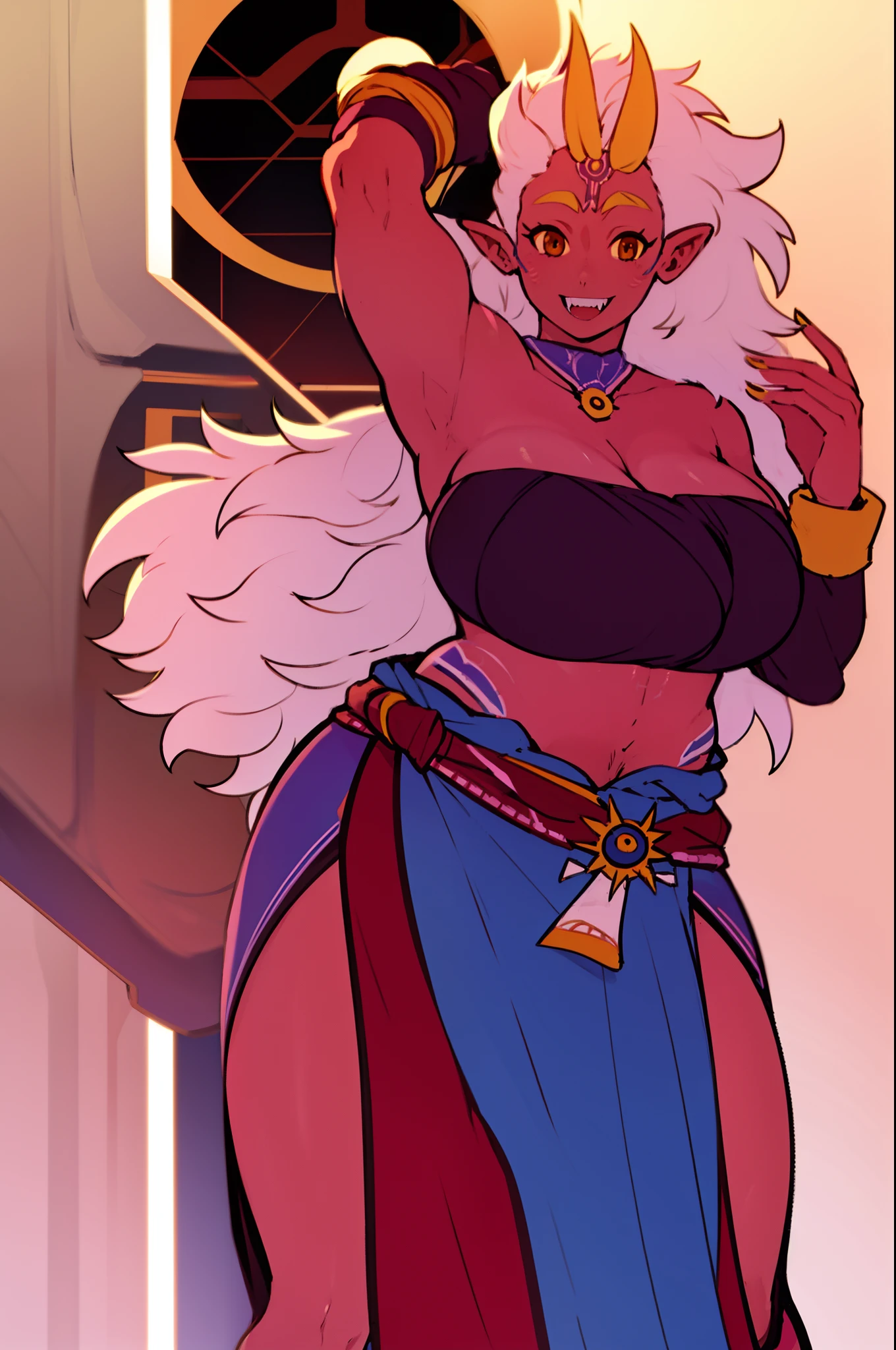 gijinka-majora, huge breastù