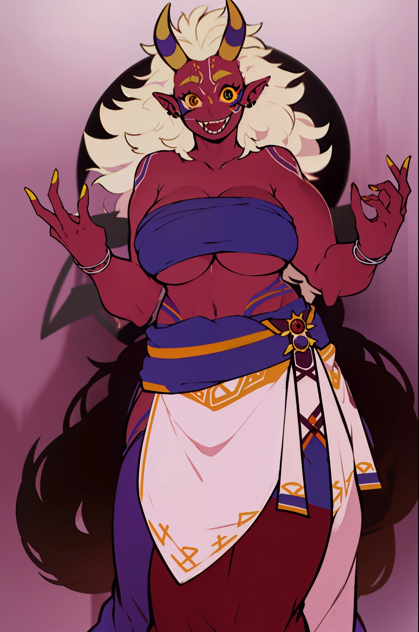 gijinka-majora, huge breastù