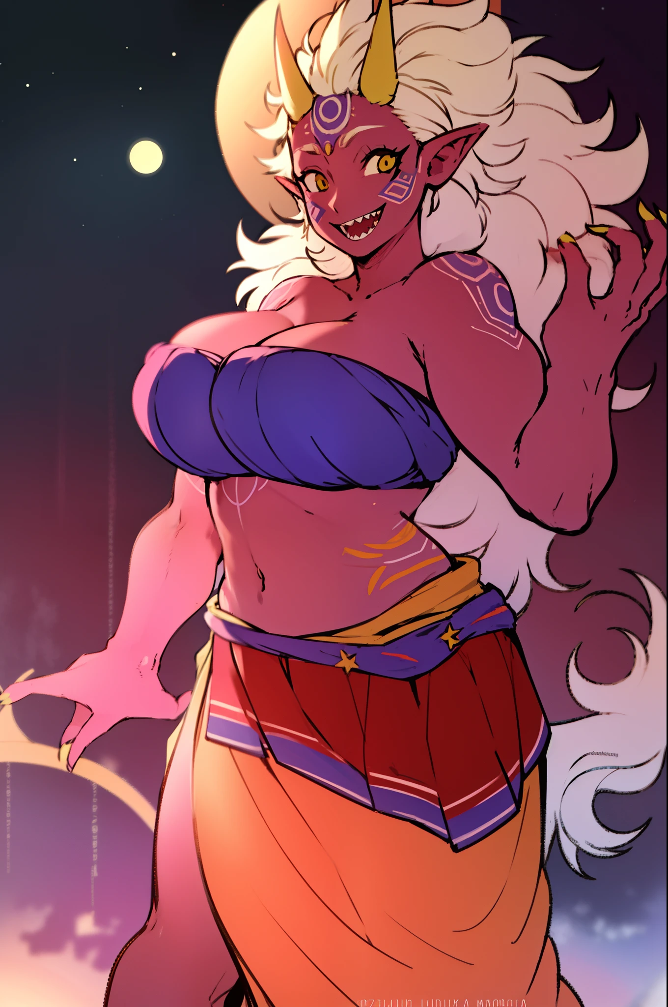 gijinka-majora, huge breastù