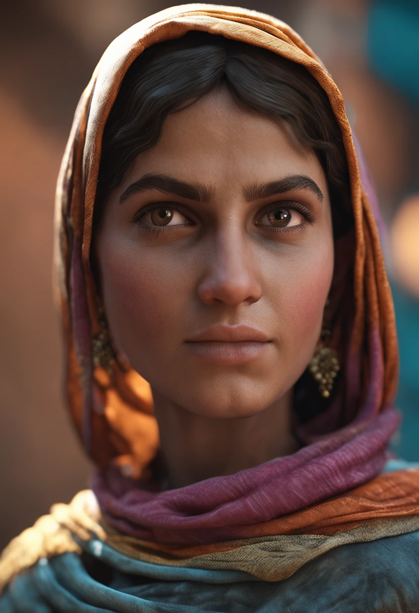 ((best quality)), ((masterpiece)), ((realistic)), intricate details, highly detailed, sharp focus, digital render, professional, 4k, image of an afghan, front view, with burqa