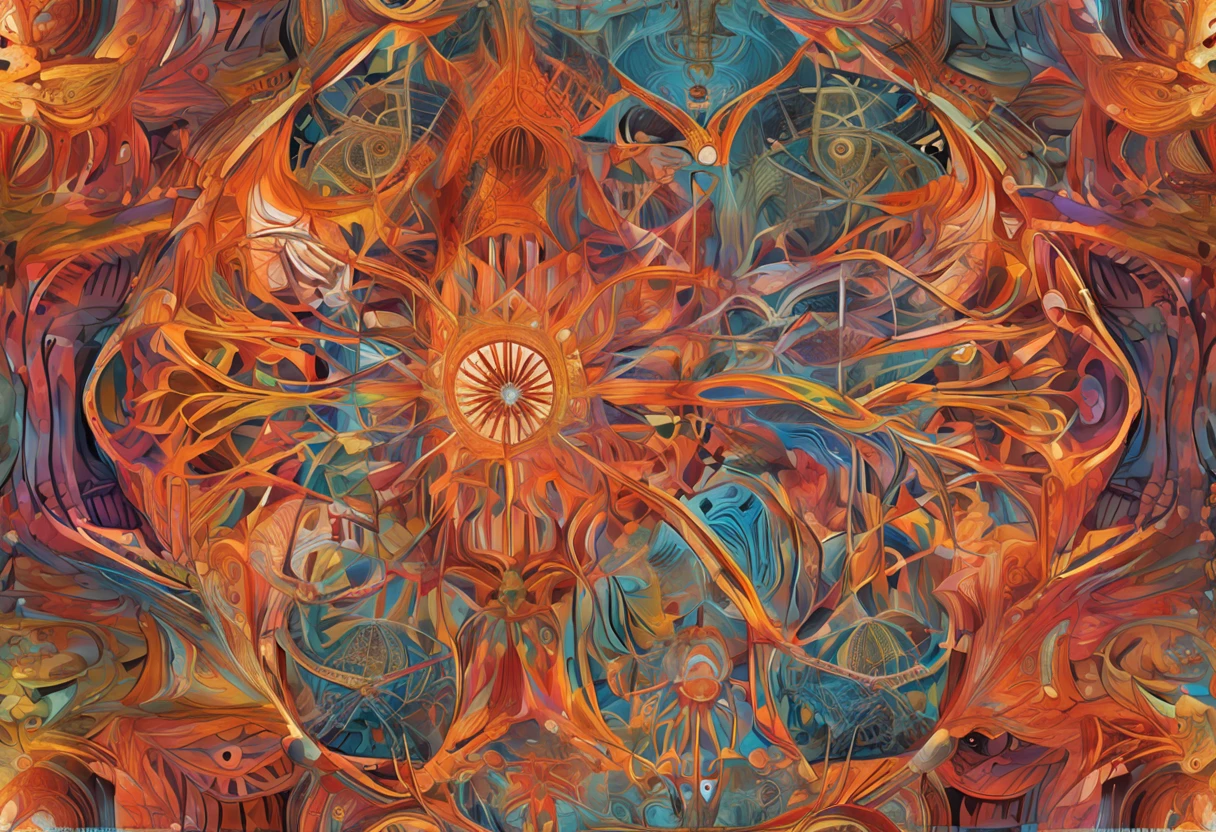( interesting details, unusual:1.5), landscape, hyperdetailed, intricately detailed, photorealistic As the music continues, the group starts to dance and groove together, their movements in sync with the rhythm of the music. The overall mood is one of joy, excitement, and freedom, capturing the carefree spirit of the music. A mesmerizing digital artwork showcasing an exquisite array of abstract sacred geometry patterns, radiating vibrant colors and ethereal energy, with intricate fractal details that seamlessly blend into one another, evoking a sense of divine interconnectedness and transcendence,  featuring cutting-edge technology and sustainable features  ( revelation 14, bible context,  epic, antediluvian:1.4, ),  hyperdetailed intricately detailed,   splash screen, complementary colors,   16k resolution, deviantart masterpiece, , heavy strokes,   splash arts, neon ambiance,   filigree detailed,     ultra, realistic, sharp features, highly detailed, sharp focus,  perfect face, perfect eyes, perfect full lips, supple female form, vivid, cinematic, Film light, Hyper detailed, Hyper realistic, masterpiece, atmospheric, high resolution, vibrant, dynamic studio lighting, spotlight, tilt shift camera, ( journey:1.5) (dynamic pose:0.5) (cartoon:1.5) at wonderfull world, centered, realistic, photorealism, crisp, natural colors, fine textures, highly detailed, volumetric lighting, studio photography reminiscent of a cosmic symphony    creating a harmonious interplay of light and shadow, while the meticulously crafted composition exudes a sense of profound serenity and awe-inspiring beauty, captivating the viewer's imagination and transcending the boundaries of perception, leaving them in a state of wonder and contemplation, as if gazing upon the hidden secrets of the universe. high quality, splash arts, aesthetic for Tshirt design, highly detailed, darktone (Raw photo, masterpeace,insanely detailed and intricate, making selfi:1.4),  A surreal and dreamlike scene of a cosm