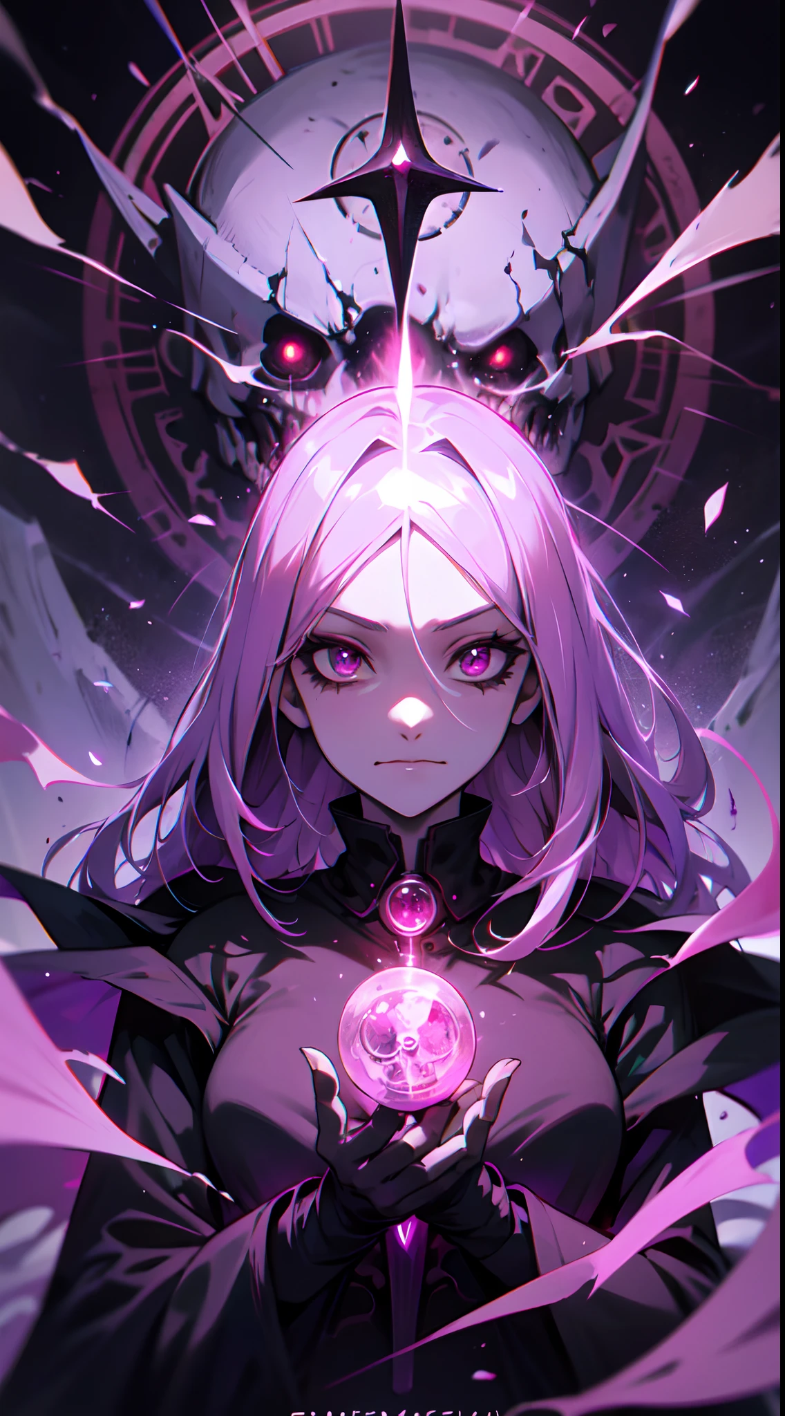 undead necromancer manipulating time magic, evil spells, time flow, necrotic,ChronomancyAI,NecromancyAI fcPortrait