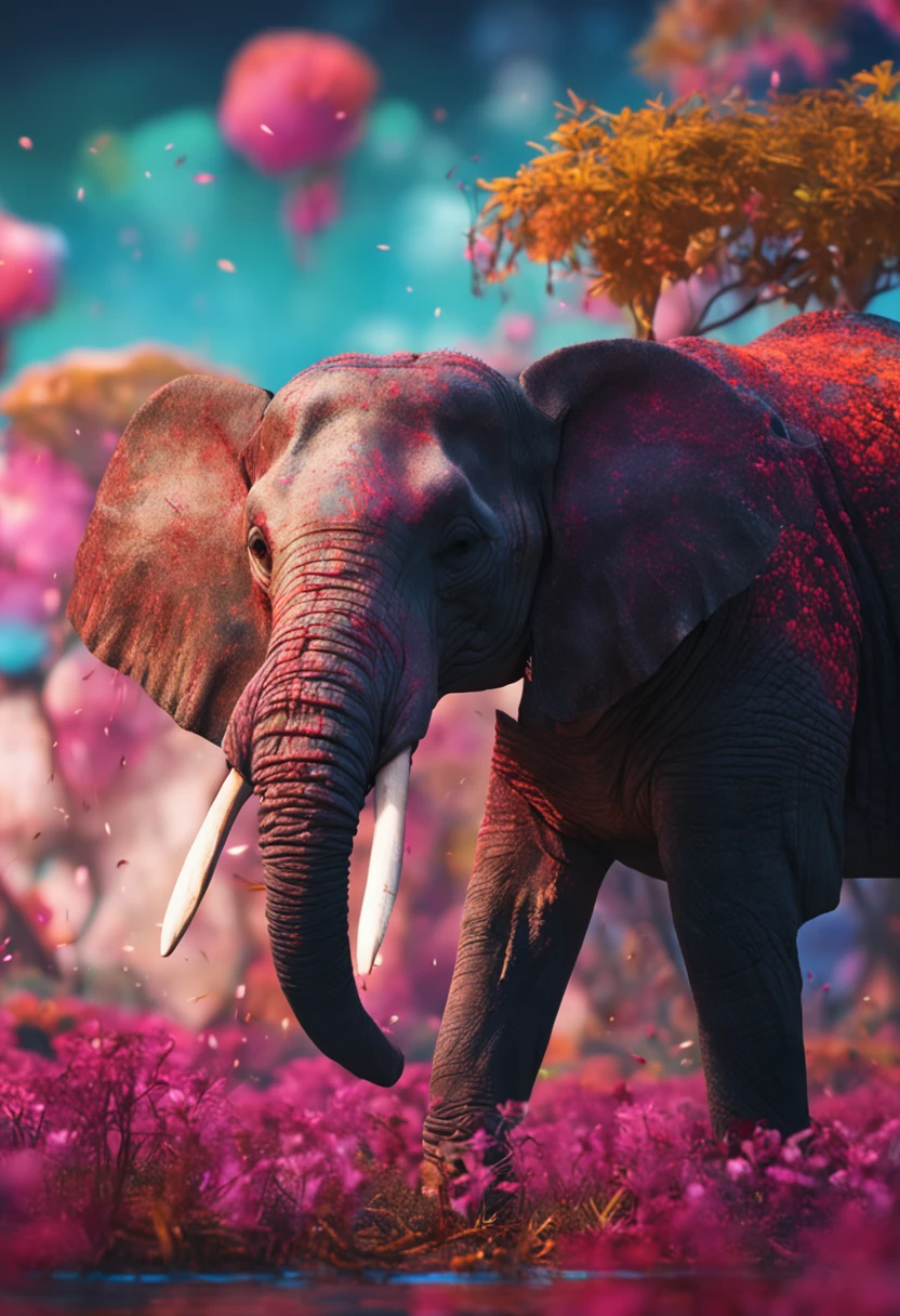 /imagine prompt: elephant in india:: anime::5 monet::3.2 --v 4