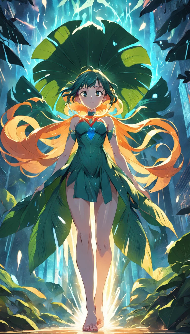 A Digital MonsterA superhuman with a dazzling array of abilities, from flight to telekinesis., Masterpiece, best quality