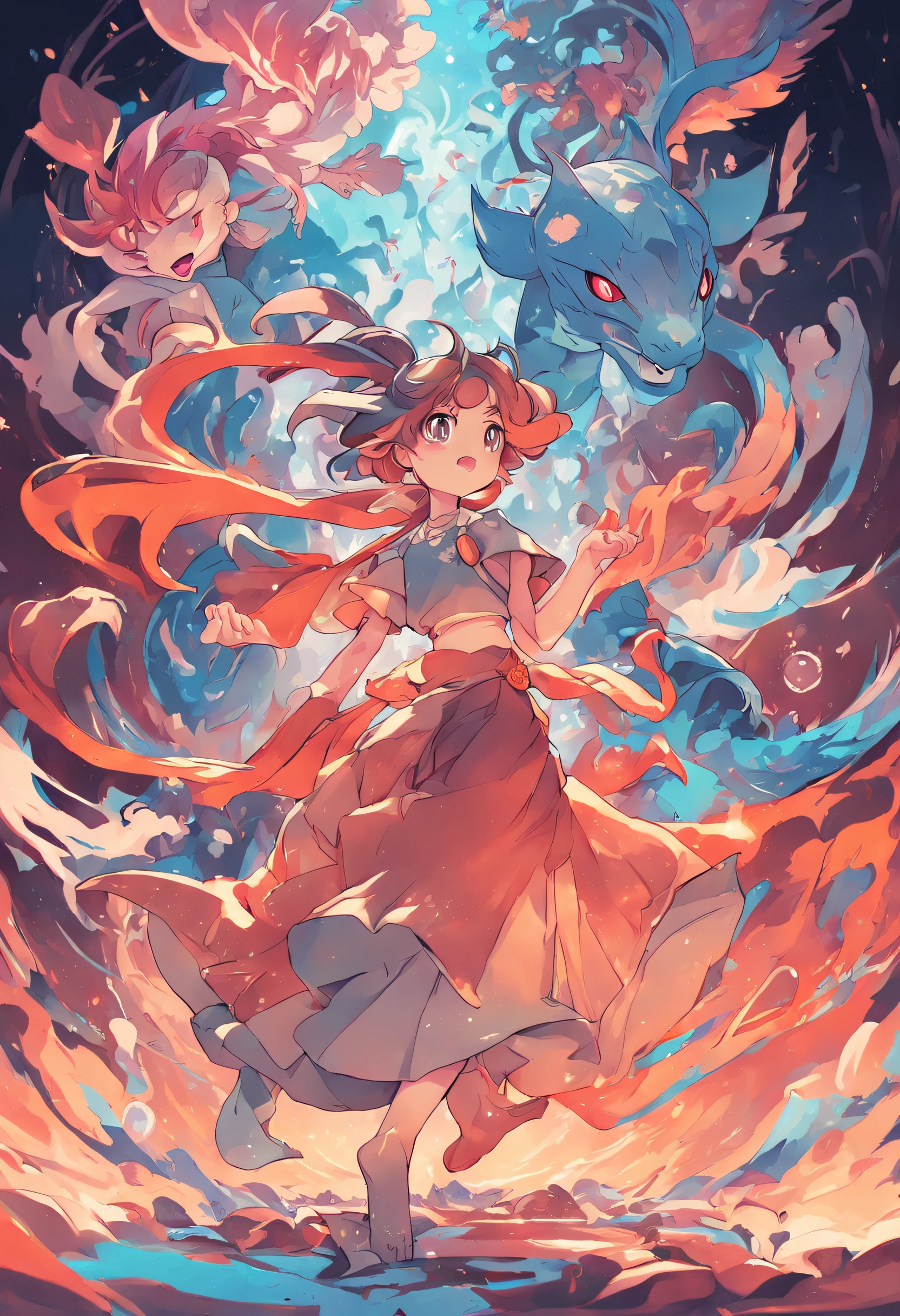Pokémon, Balance drawing like Mucha in Adobe Illustrator