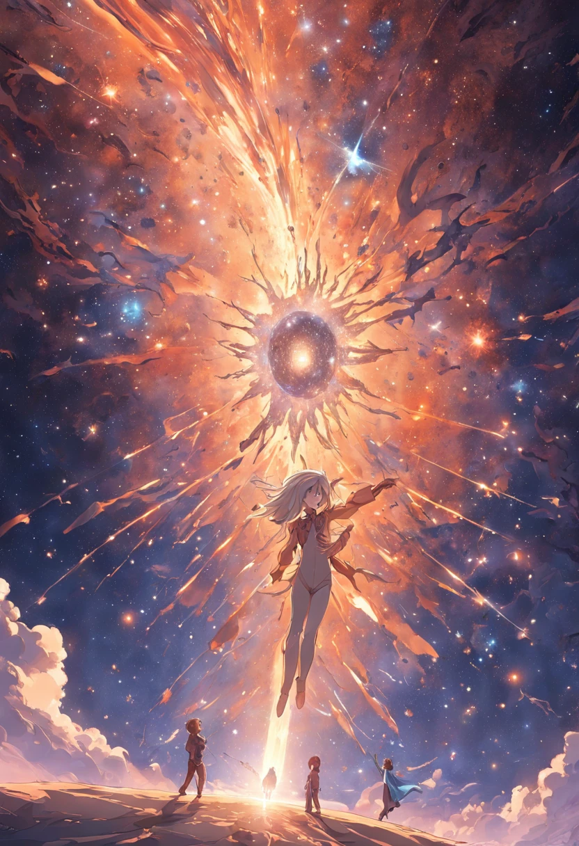 The universe is vast and complex, compreendendo tudo o que existe, from galaxies and stars to subatomic particles. According to current scientific theories, incluindo a teoria do Big Bang e a cosmologia observacional, The universe emerged about 13 years ago,8 billion years from an extremely hot and dense state. Since then, has expanded and evolved.

The universe is composed of several main structures and components:

galaxias: They are huge clusters of stars, gas, dust and dark matter, mantidos juntos pela gravidade. The Milky Way is the spiral galaxy where the Solar System is located.

Estrelas: They are celestial bodies that glow due to nuclear fusion, which converts hydrogen into helium releasing energy. As estrelas variam em tamanho, idade e brilho.

Planetas: They are solid bodies that orbit stars. Alguns, como a Terra, have adequate conditions to sustain life.

Sistemas Solares: They are formed by a central star (como o Sol) e os objetos que orbitam essa estrela, incluindo planetas, luas, asteroides e cometas.

dark matter: It is a form of matter that does not emit light or electromagnetic radiation, but exerts gravitational influence. It is believed to constitute most of the matter in the universe, although it is invisible.

Energia Escura: It is a hypothetical form of energy that is accelerating the expansion of the universe. Its exact nature is still a mystery.

Cosmologia: It is the study of structure, origem, Evolution and eventual fate of the universe. It seeks to answer questions about how the universe began, como ele se desenvolveu e como ele pode acabar.

Cosmic Microwave Background: It's a holdover from the Big Bang, a microwave radiation that fills all of space. It provides insight into the early phases of the universe.

Evolution of the Universe: O universo passou por diversas fases, including expansion, Formation of stars and galaxies, and possible future retraction. Understanding these phases is based on astronomical observations and theoretical models