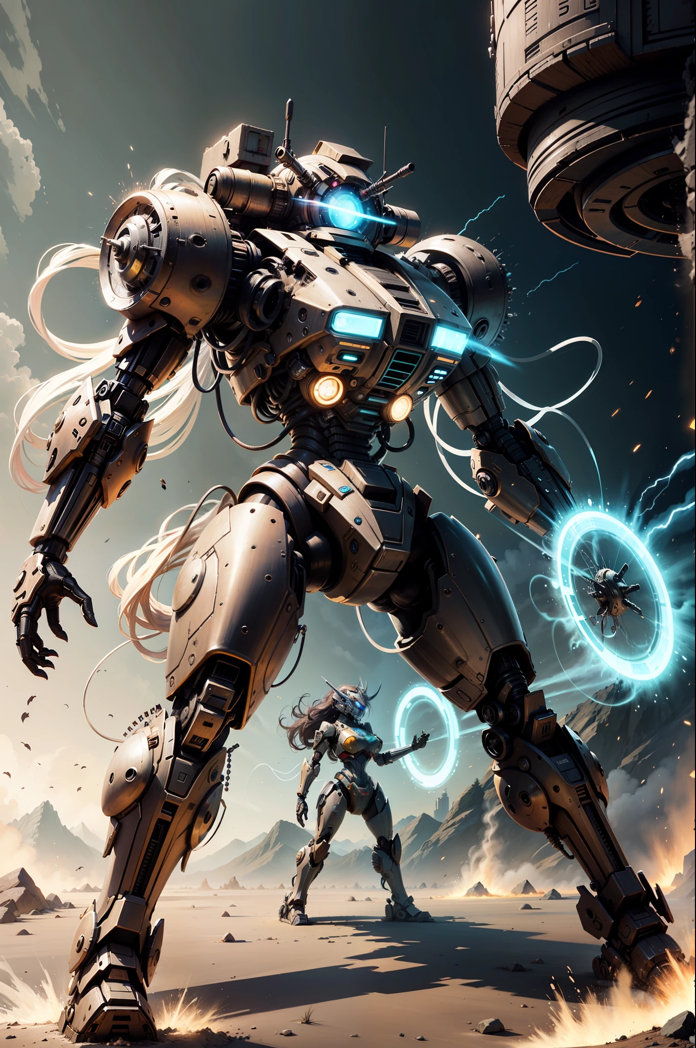 mechs，Beautuful Women，karo，stocklings，Breakage