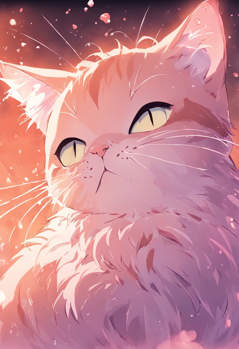 Make a poster for an iced latte,The cat element increases。(10 tags)
(cute cats:1.2),Coke a kitten,Latte cup,ice cubes,Quality posters,pink back ground,summery vibe,Cool sensation,detail-rich。(8 tags)