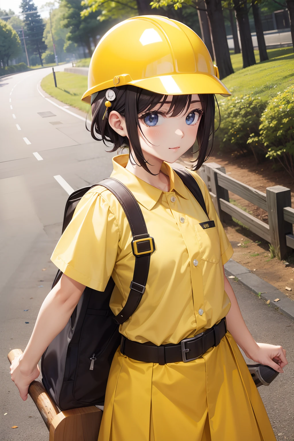 Princess、Workwear、Yellow helmet、Woodcutter
