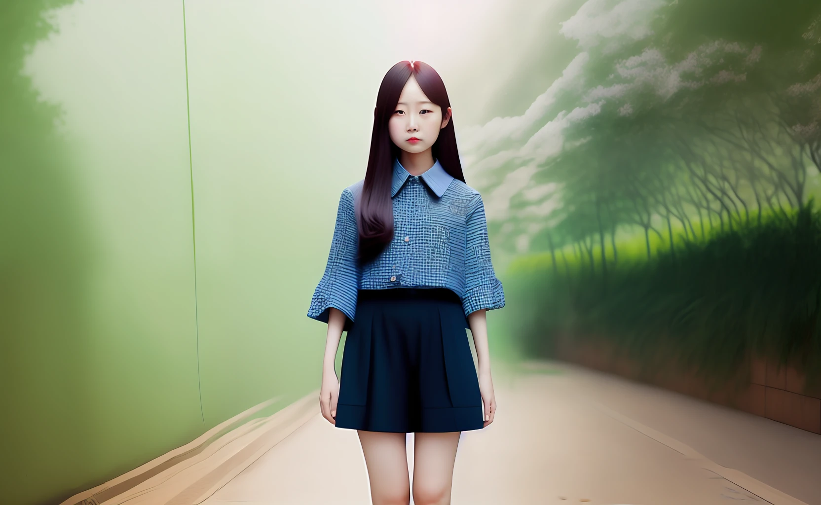 裸体女