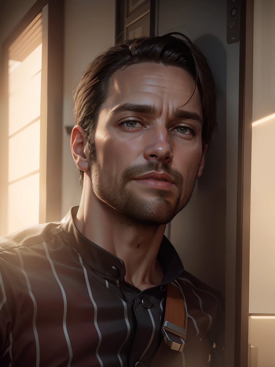 Handsome realistic 8k