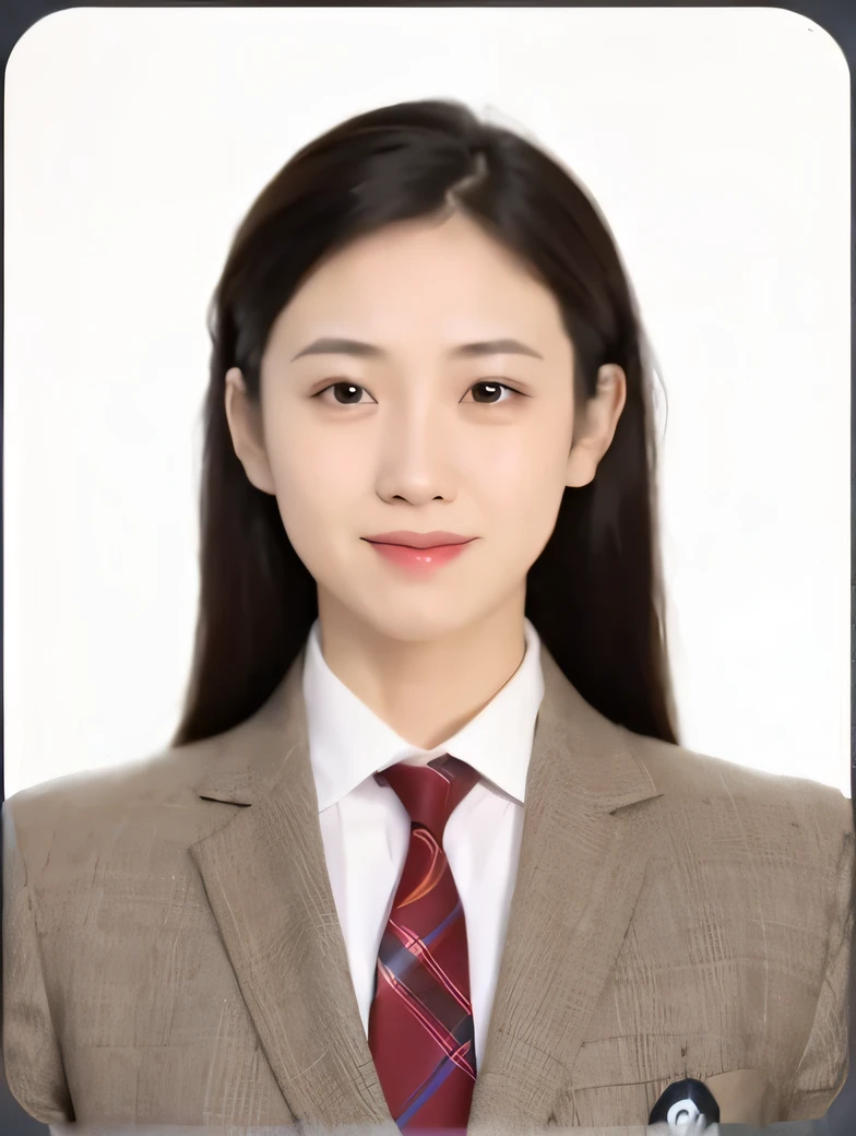 Close-up of a woman in a suit and tie, Zhang Pengzhen, xision wu, xintong chen, Wang Qichao, Lin Qifeng, chengyou liu, wenfei ye, zhelong xu, Zhang Wanting, jinyiwei, wenjun lin, Li Zixin, xiaofan zhang, professional profile picture, huifeng huang