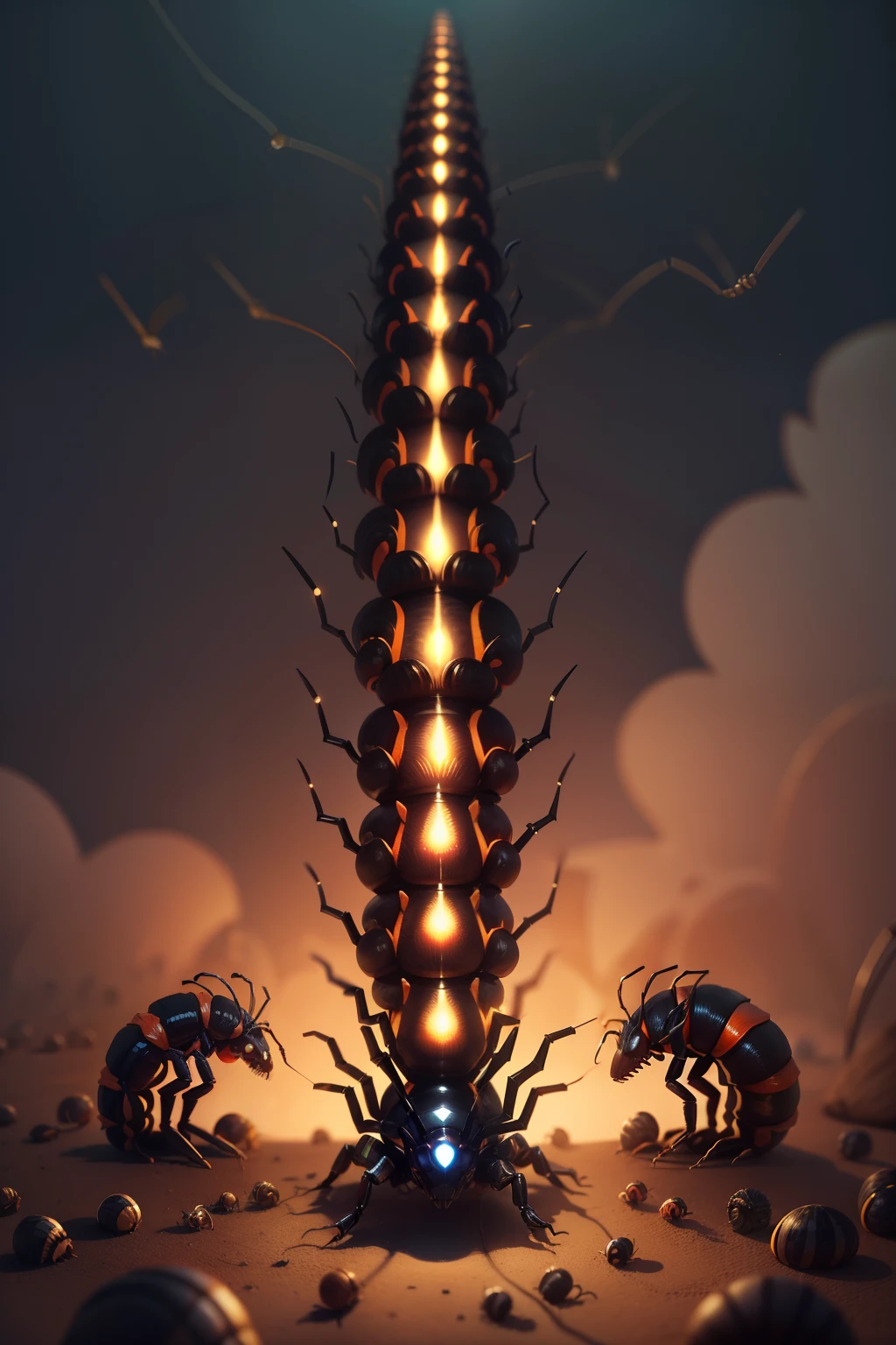 centipede，mkscorpion，arachne，snail，insects，ToxxyT