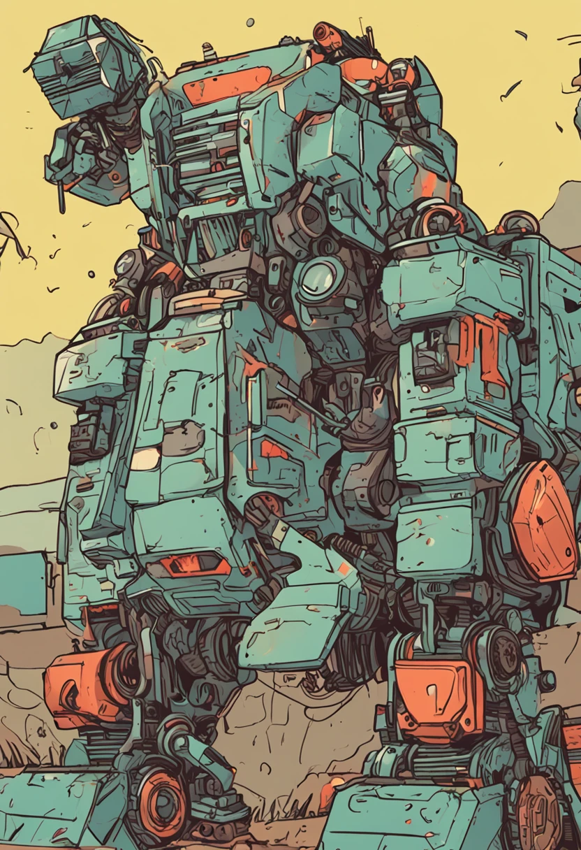 Latter-day Earth,Mecha,punk