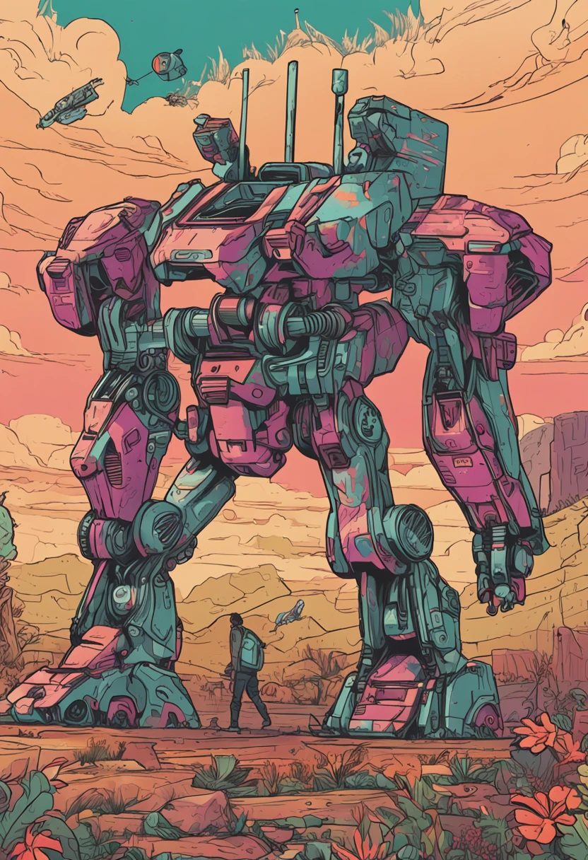 Latter-day Earth,Mecha,punk