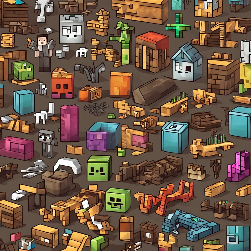 Minecraft Alex's toolbox，pictogram