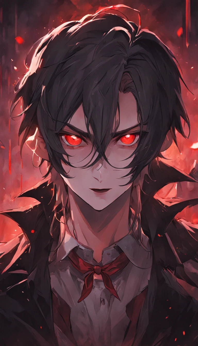 Handsome vampire ager,closeup cleavage,head portrait,Open your mouth,the bats,long canines,There is blood on the tooth,Long whit hair,(Blood stains on the corners of the mouth:1.4),Blood,depth of fields,Dynamic blur,highlight,Real Light,Ray traching,OC rendering,Hyper-realistic,best qualtiy,8K,Works of masters,super-fine,Detailed pubic hair,Correct anatomy,sharp focus on eyes,Bokeh,Facial features are carefully drawn