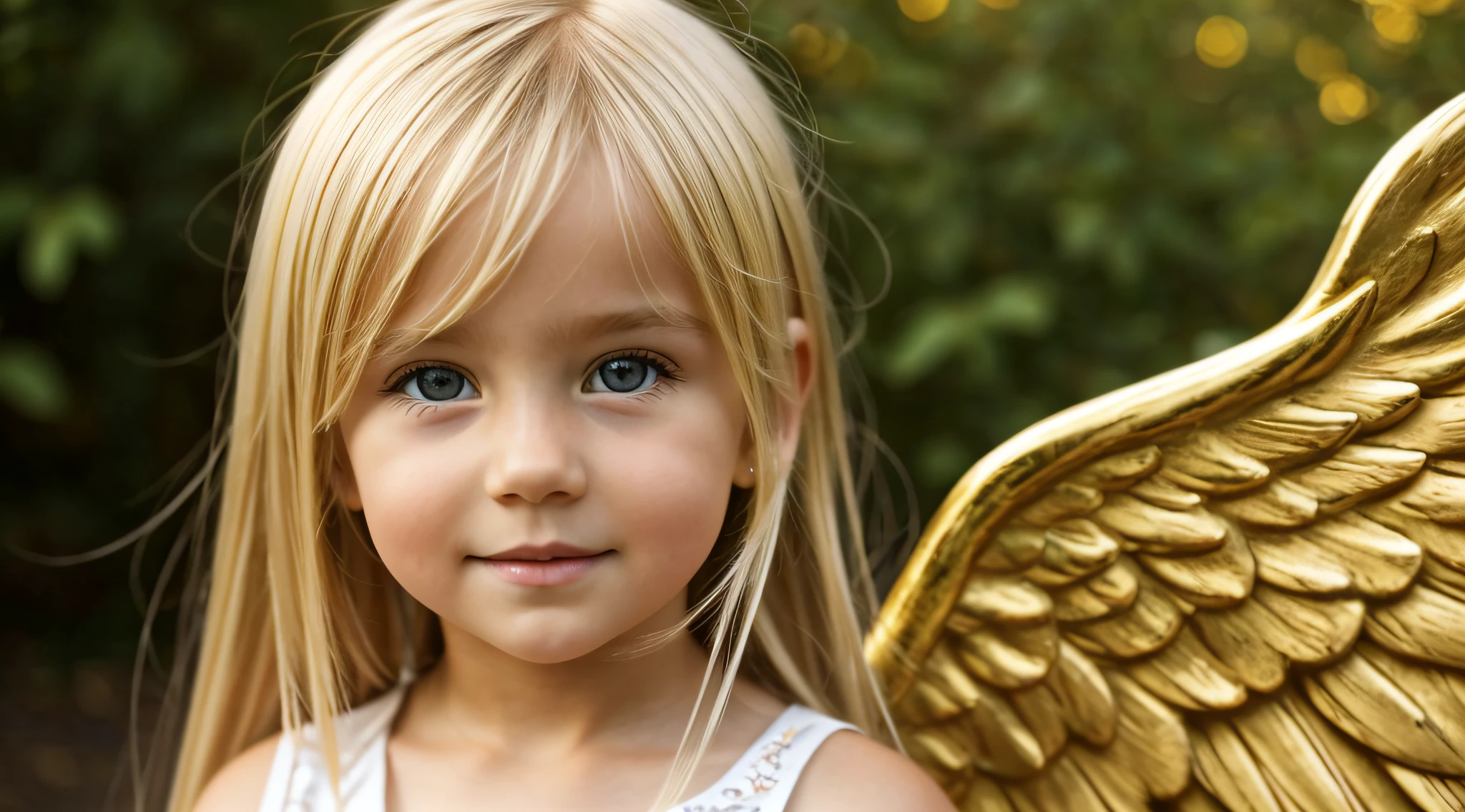 BLONDE CHILDREN GOLDEN ANGEL GIRL.