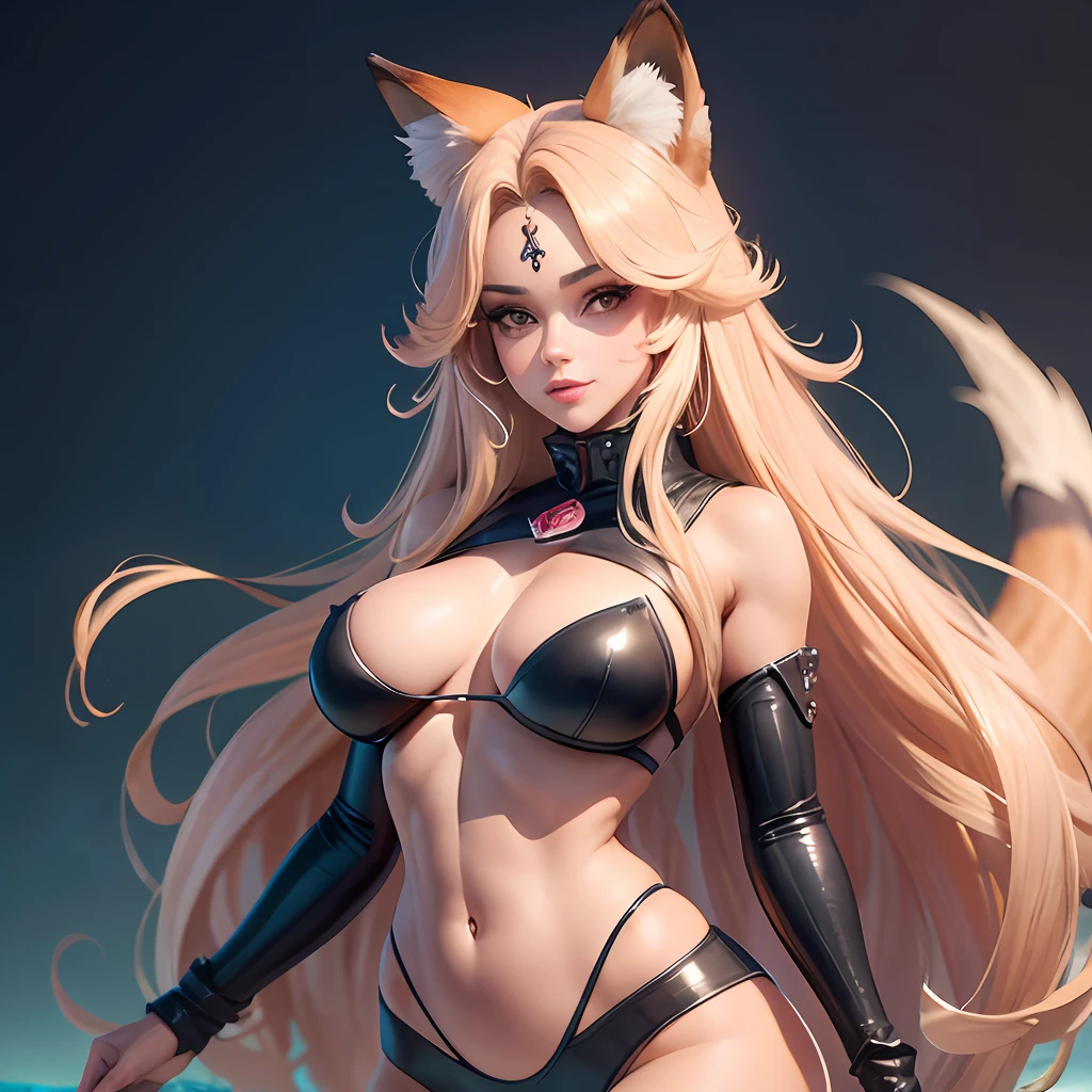 Muitas Teddy fox parecendo uma pessoa fantasiada, corpo humanoide ((mulher))