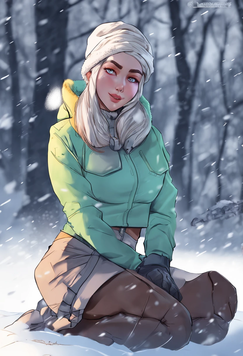 cute elf,(((little ,tiny little body,little))),(((6 ye((anime elf with extremely cute and beautiful white hair)), (((elf))), (((elf ears))),
(((flat chest))),((((white hair:1.35,messy white hair,colored inner hair,ear breathing)))),(((blue_eyes:1.3))),intricate eyes,beautiful detailed eyes,symmetrical eyes,big eyes:1.5,(((lustrous skin:1.5,bright skin: 1.5,skin tanned,shiny skin,very shiny skin,shiny body,plastic glitter skin,exaggerated shiny skin,illuminated skin))),(detailed body,(detailed face)),
cute,slutty,erotic,daring,((nsfw)),
(((kigurumi, onesies,bunny pajama,Hooded Pajamas,Animal Pajamas))),((slippers)),(((intricate pajama,embroidered pajama,ornate pajama))),
(dynamic pose:1.0),(happy),(centered,scale to fit dimensions,Rule of thirds),
((snowy pine forest)),winter,scenery:1.25,((intricate scenery)),((snow forest background)),
(Glossy winter ornaments),highres,sharp focus,(ultra detailed,extremely detailed),(photorealistic artwork:1.37),(extremely detailed CG unity 8k wallpaper),(((vibrant colors,vibrant theme))),(intricate),(masterpiece),(best quality),artistic photography,(photography taken by sldr),(intricate background),perfect rendered face,perfect face details,realistic face,photo realistic,((intricate detail)),(((realism))),, skin tight clothing, nipples, point of view from behind, bent over touching the sound showing ass