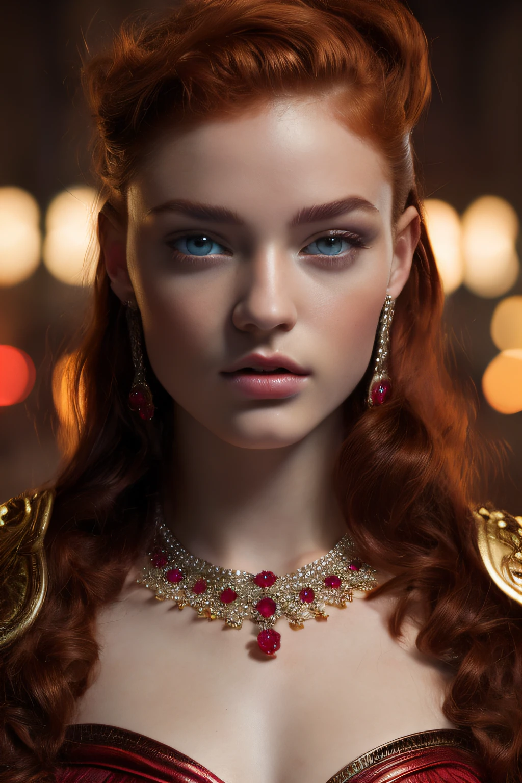 (male male model, purple violet purple eyes, red shaved face red attractive, full body well defined, skin in 4k, stand up, Light, Cinematic lighting. photography, detailed symmetrical realistic face. shirt and red and gold costume extremely detailed ruby bejeweled roman, peach skin, Auburn Hair, master piece, absurdities, Nikon D850 Stock Photography, Kodak Portra 400 F1.6 Lens camera, extremely detailed, amazing orgy, fine details, hyper realistic texture, lighting Dramatic, High Quality, Full Resolution, Sharp Focus, Extremely Detailed, Cinematic Lighting, 8k UHD.
