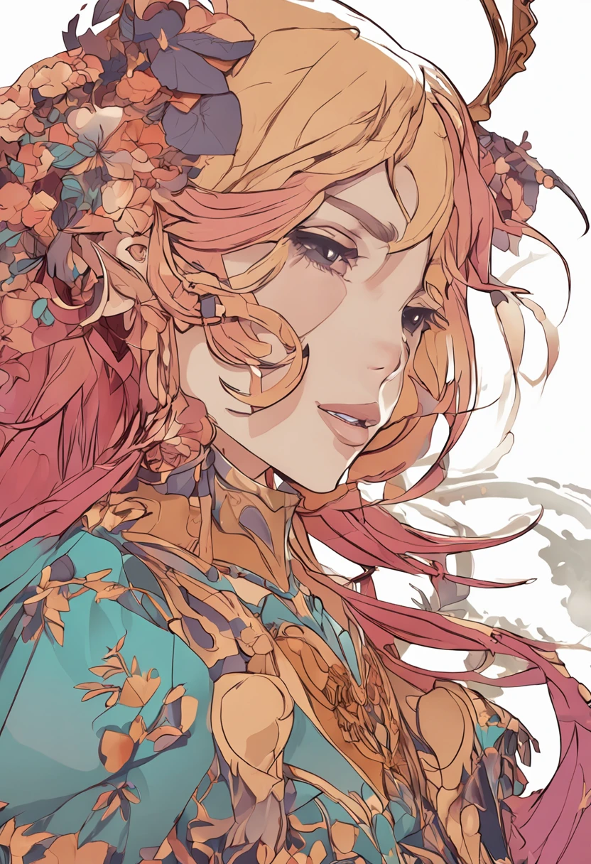 personagem femino de anime de fantasia