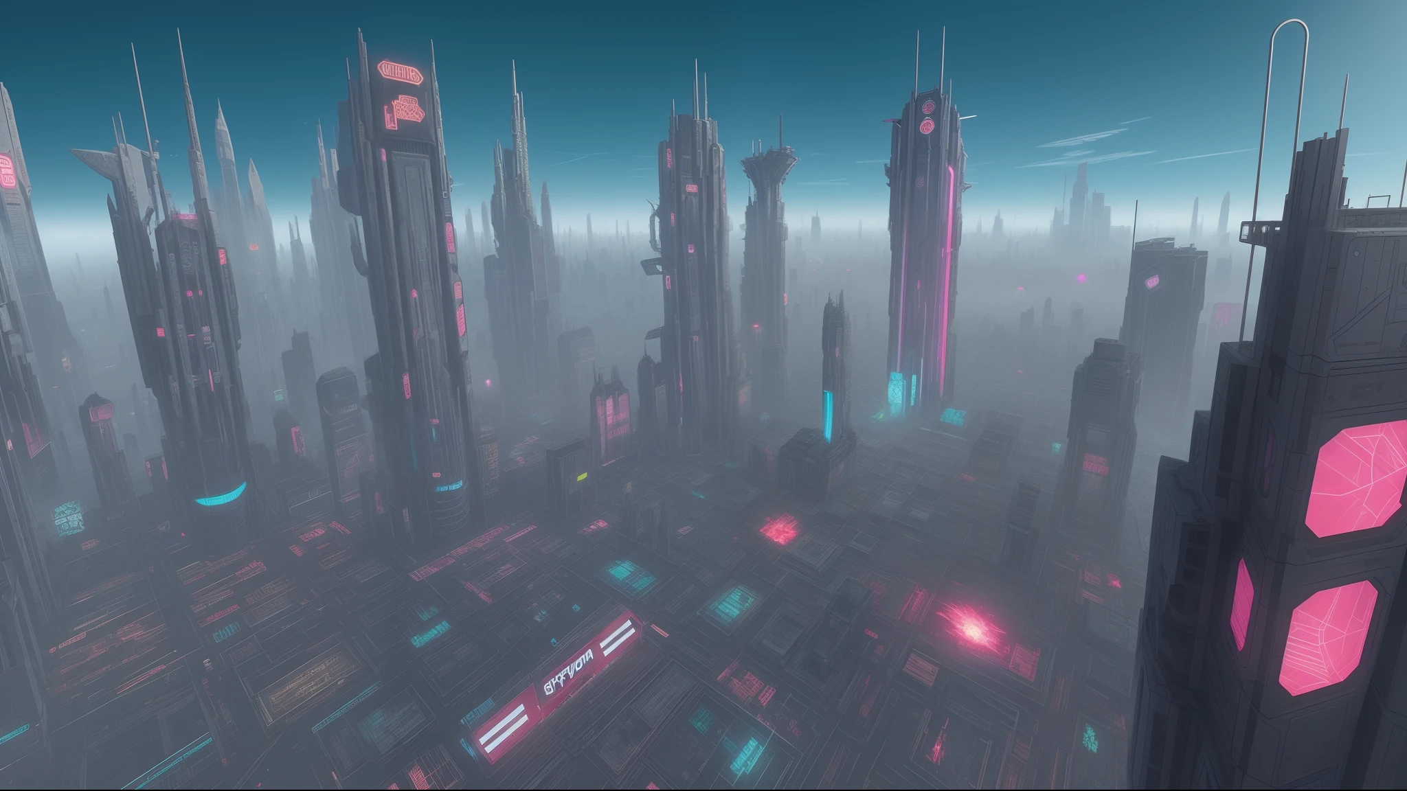 Extreme Krypton 001 in a cyberpunk city