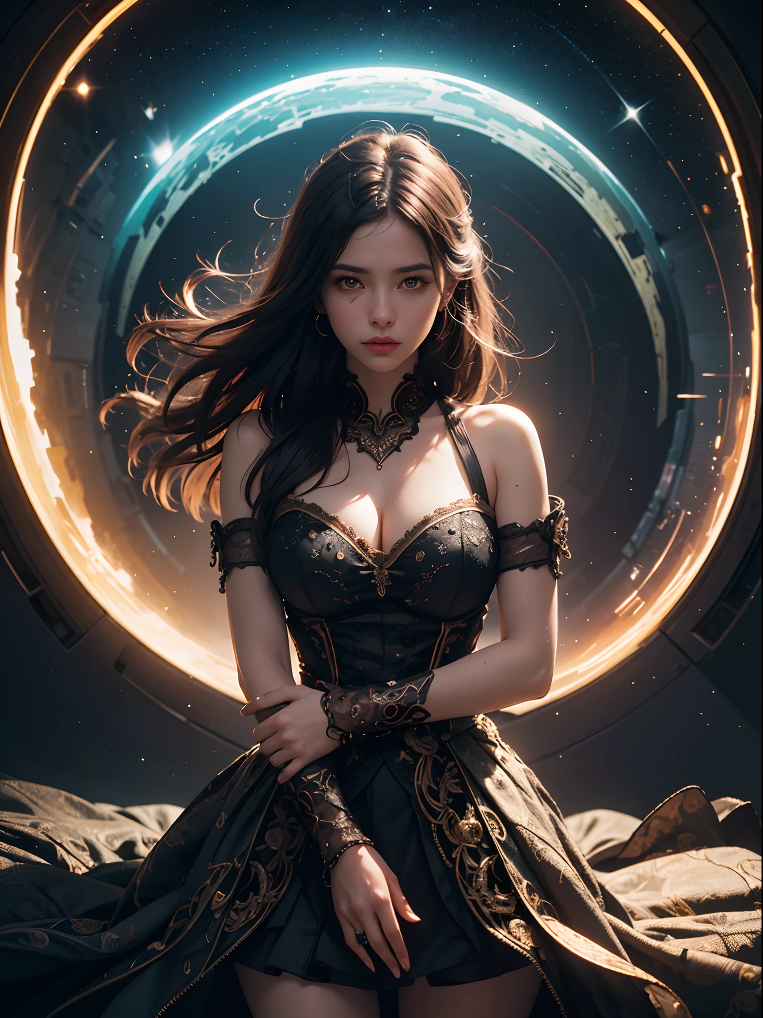 Unbeatable masterpiece, Ultra photo realsisim, Perfect artwork, Intricate details, Best quality, Strong light,High contrast, full bodyesbian, woman,Moyou,Beautiful Chinese woman,The official art of cinematography,Unity 8k wallpaper,Ultra detailed,Aesthetic,Masterpiece,Best quality,Photorealistic,entangle,mandalas,Tangled,entangle,1girll,Cowboy shot,ecstasy of flower,Dynamic Angle,The most beautiful form of chaos,elegant,Fauvistdesign,vivd colour,romanticism lain,Atmospheric . 35 mm photo, film, Bokeh, professional,