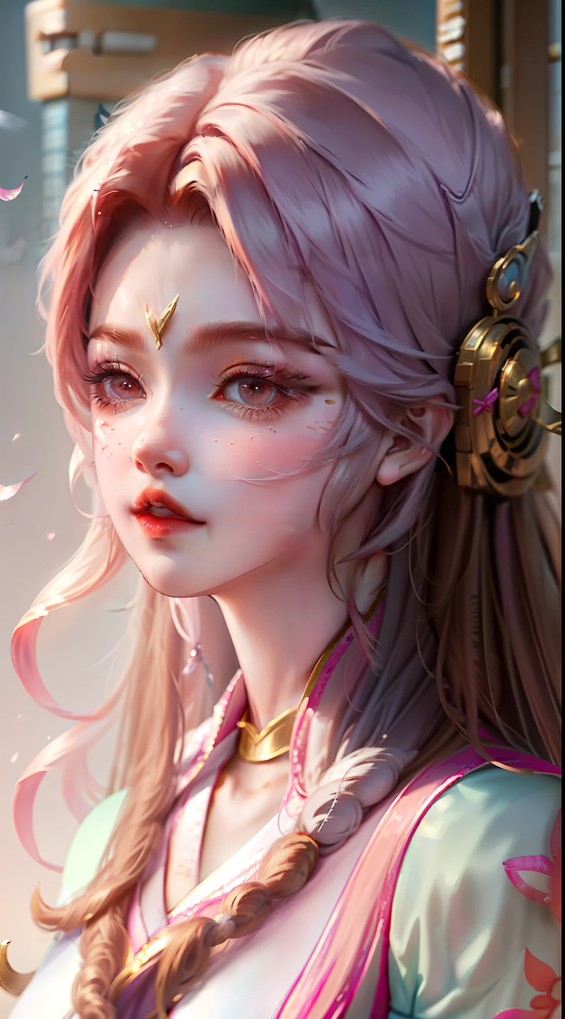 Close-up of a long-haired woman in a cheerleading uniform, Photorealistic anime, Realistic anime 3 D style, Realistic young anime girl, girl cute-fine face, sakimi chan, Photorealistic!!!!!!! Art style, realistic anime artstyle, attractive anime girls, Anime girl in real life, Kawaii realistic portrait, Anime Thai girl, Cute natural anime face