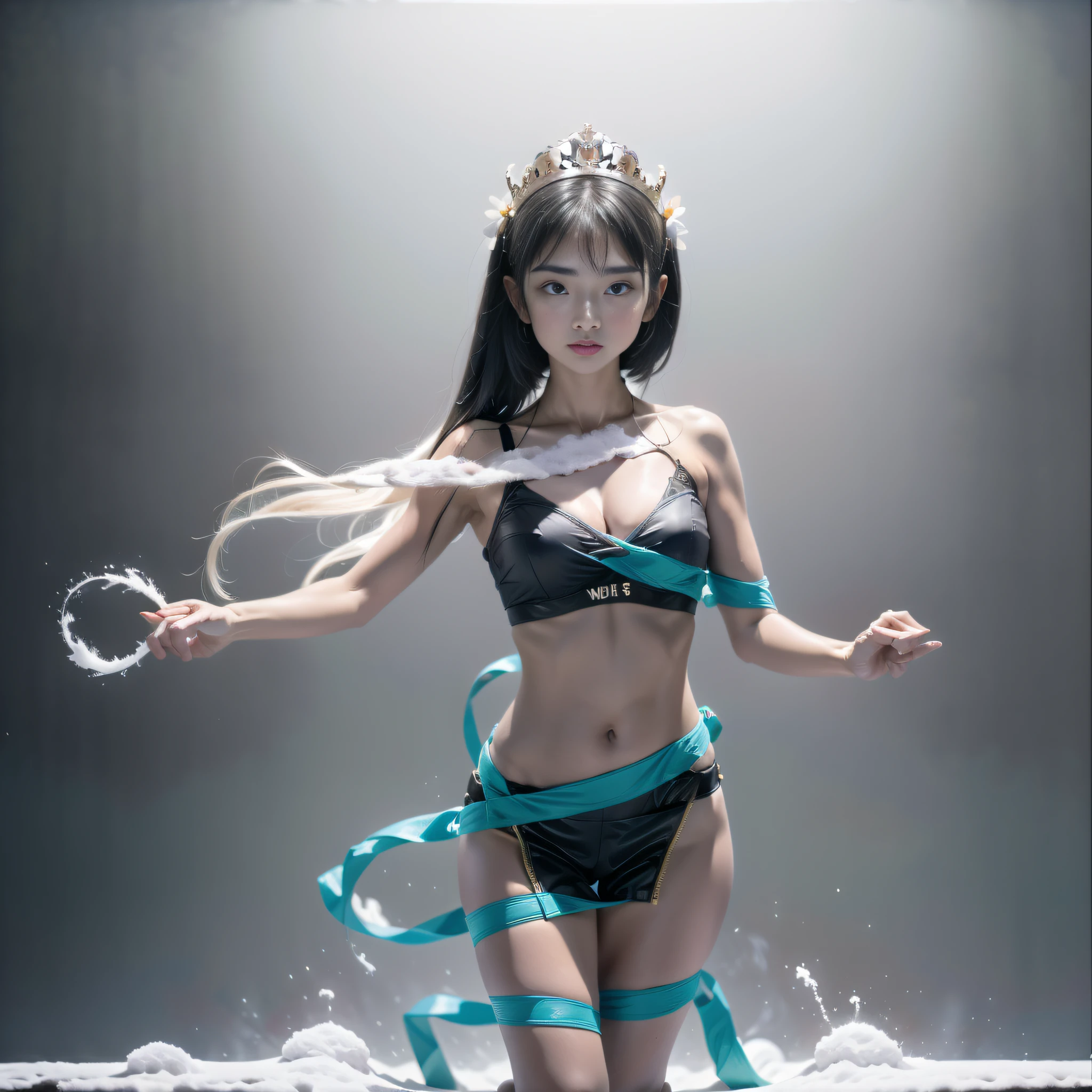 32K(tmasterpiece,k hd,hyper HD,16k)short detailed hair,Background area, Snow Girl ,Blue Dragon Protector (realisticlying:1.4),Python pattern robe,Purple-pink tiara,Snowflakes fluttering,The background is pure, A high resolution, the detail, RAW photogr, Sharp Re, Nikon D850 Film Stock Photo by Jefferies Lee 4 Kodak Portra 400 Camera F1.6 shots, Rich colors, ultra-realistic vivid textures, Dramatic lighting, Unreal Engine Art Station Trend, cinestir 800,,(1girll )32K(tmasterpiece,k hd,hyper HD,36k)with short black hair,Beautiful solid color wallpaper,Vector graphics,Large flowering orange nasturtium,Dark green plantain leaves,Pink cherry blossoms,hyper HD,64K -- s750 -- tiles,ponds,Snow tubing,a queen ,Dragon Protector (realisticlying:1.4),Lotus pattern robe,Purple-pink tiara,Snowflakes fluttering,The background is pure, A high resolution, the detail, RAW photogr, Sharp Re, Nikon D850 Film Stock Photo by Jefferies Lee 4 Kodak Portra 400 Camera F1.6 shots, Rich colors, ultra-realistic vivid textures, Dramatic lighting, Unreal Engine Art Station Trend, cinestir 800,