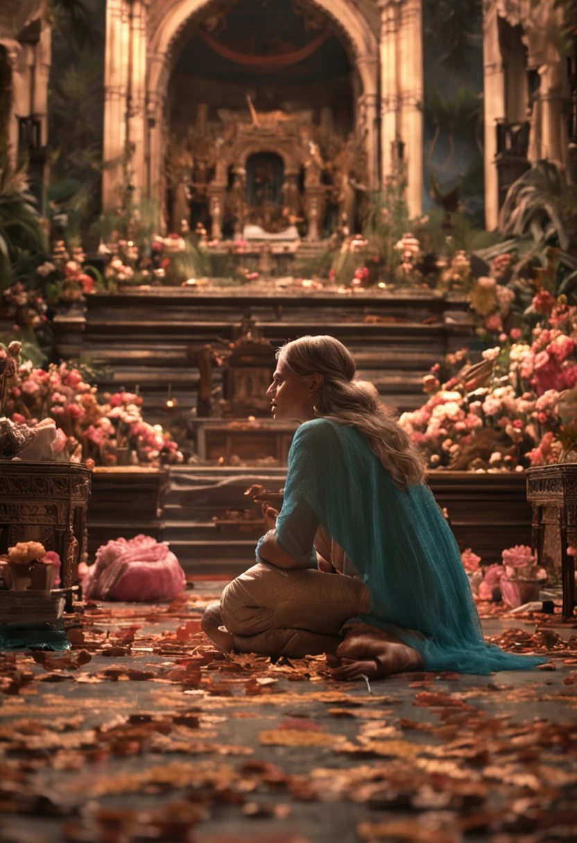Show us how Our Lady prays for our family,, Make me feel like my mother. And let me look straight ahead